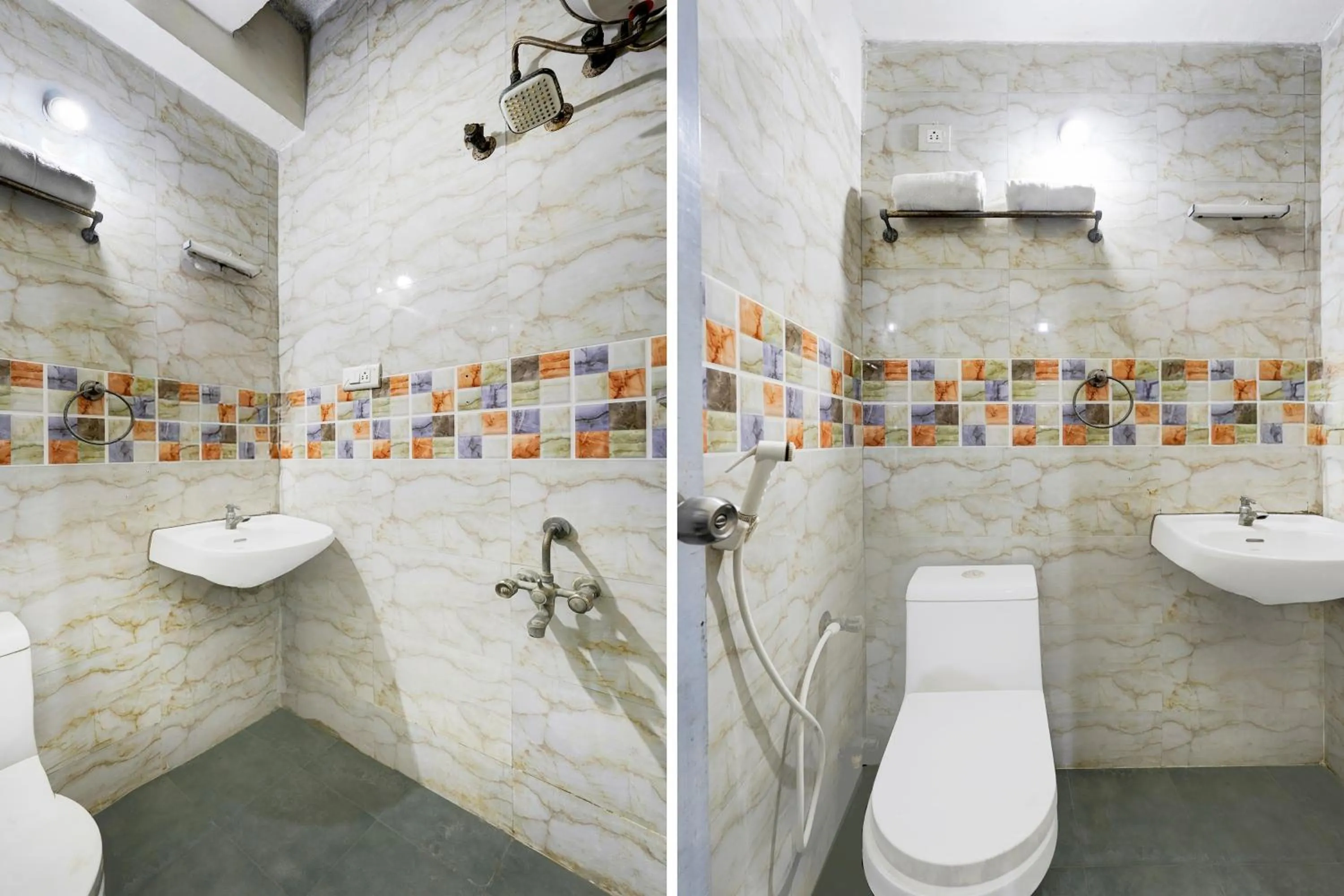 Bathroom in Super Townhouse Balaji Dental College Pallikarani Formerly Orchid Sankrish