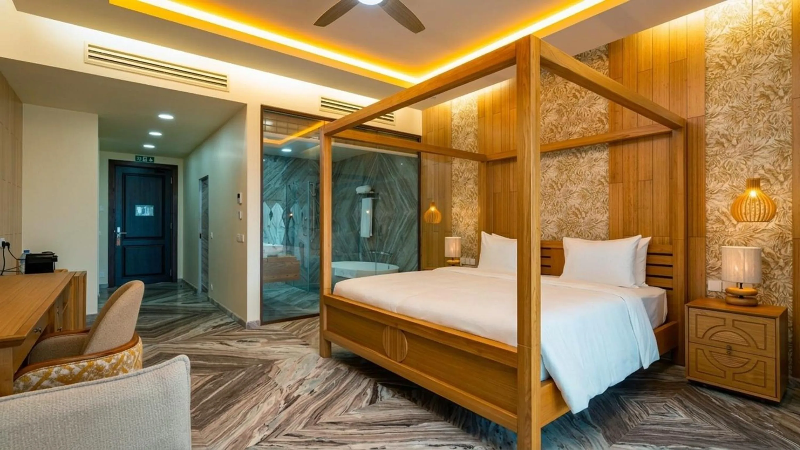 Bed in Gardens Hill Resort & Spa