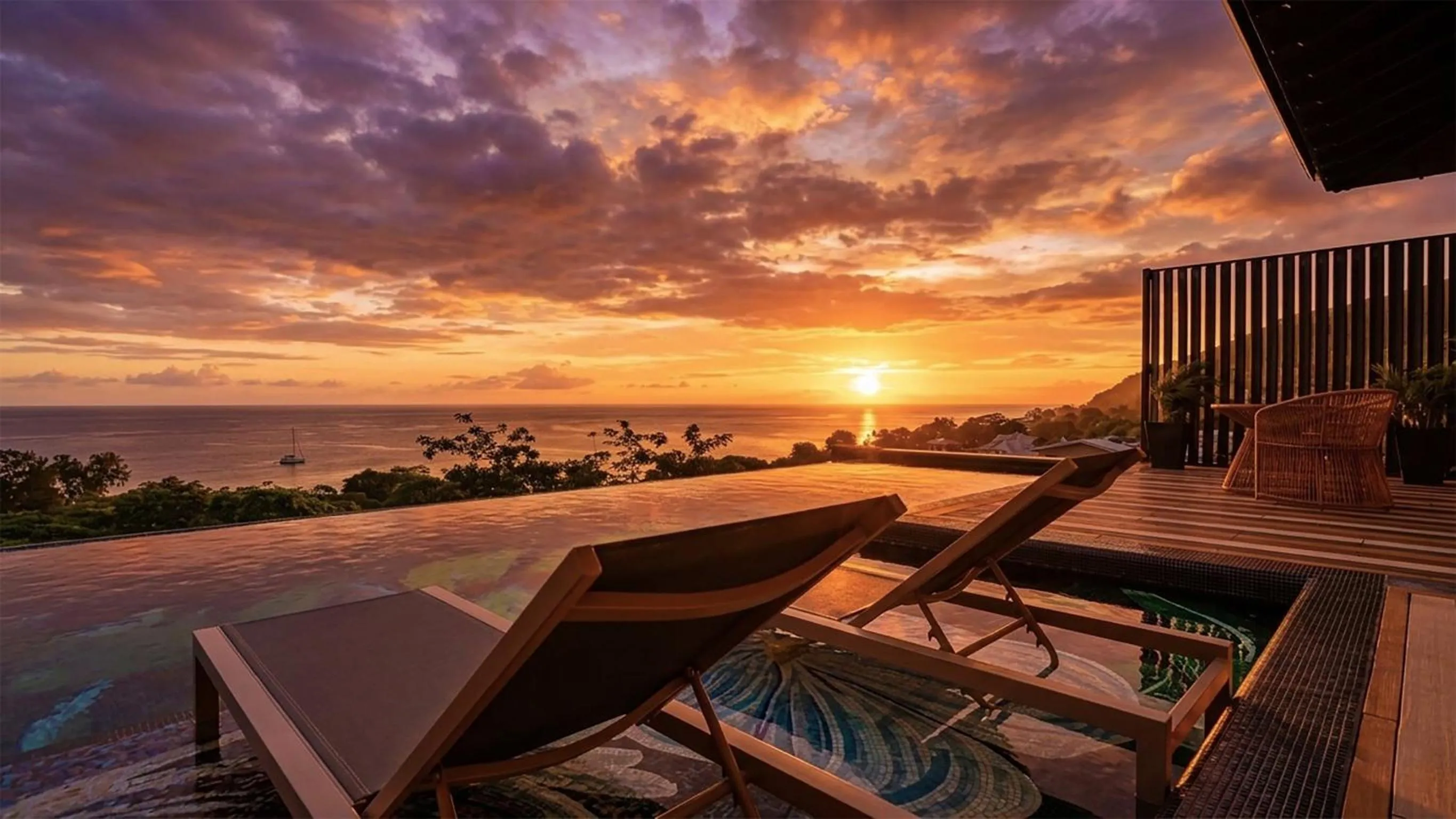 Sea view in Gardens Hill Resort & Spa