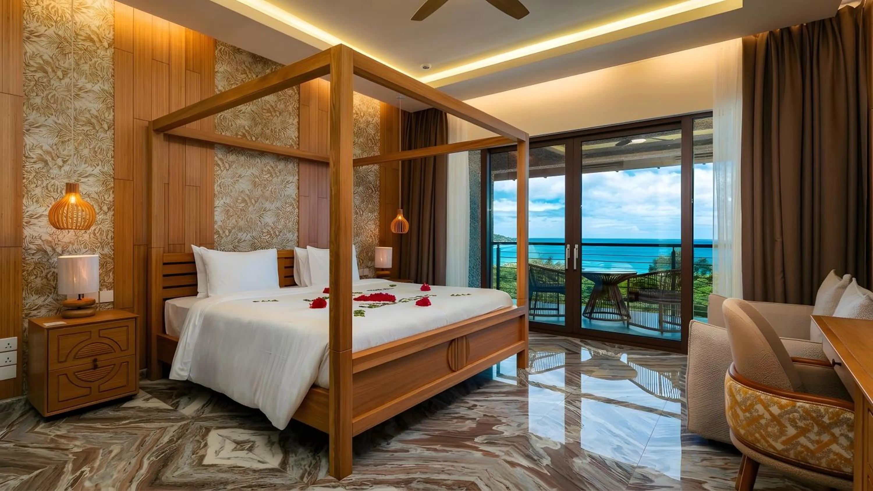 Bed in Gardens Hill Resort & Spa