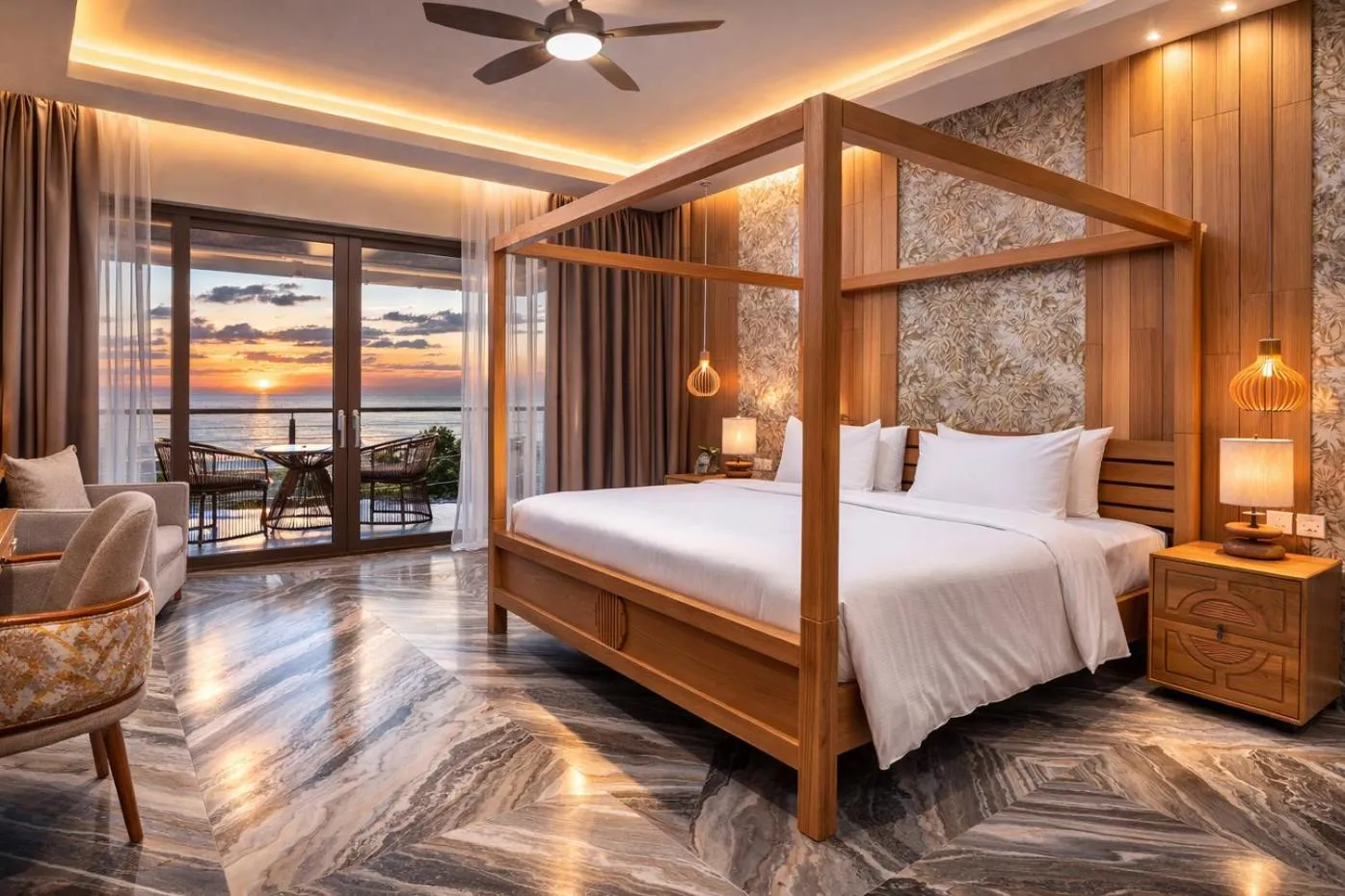 Bed in Gardens Hill Resort & Spa