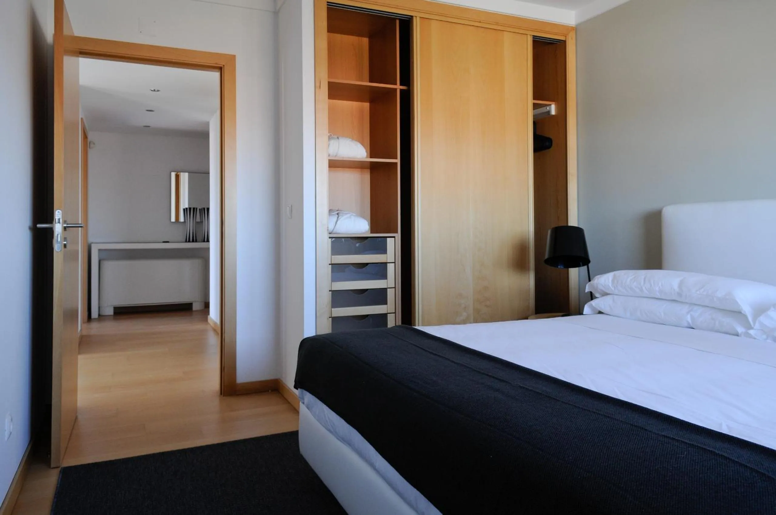 Bed in Panoramic Living