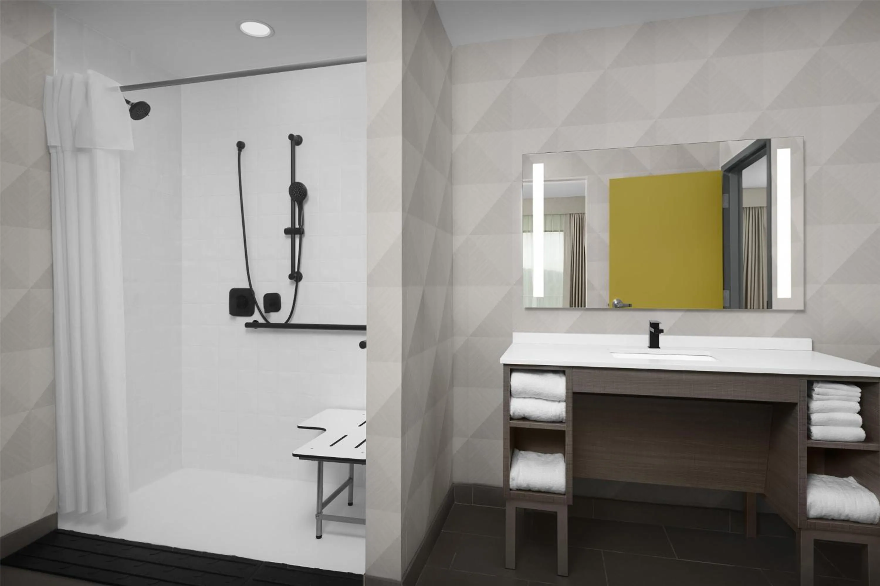 Bathroom in Home2 Suites By Hilton Sevierville