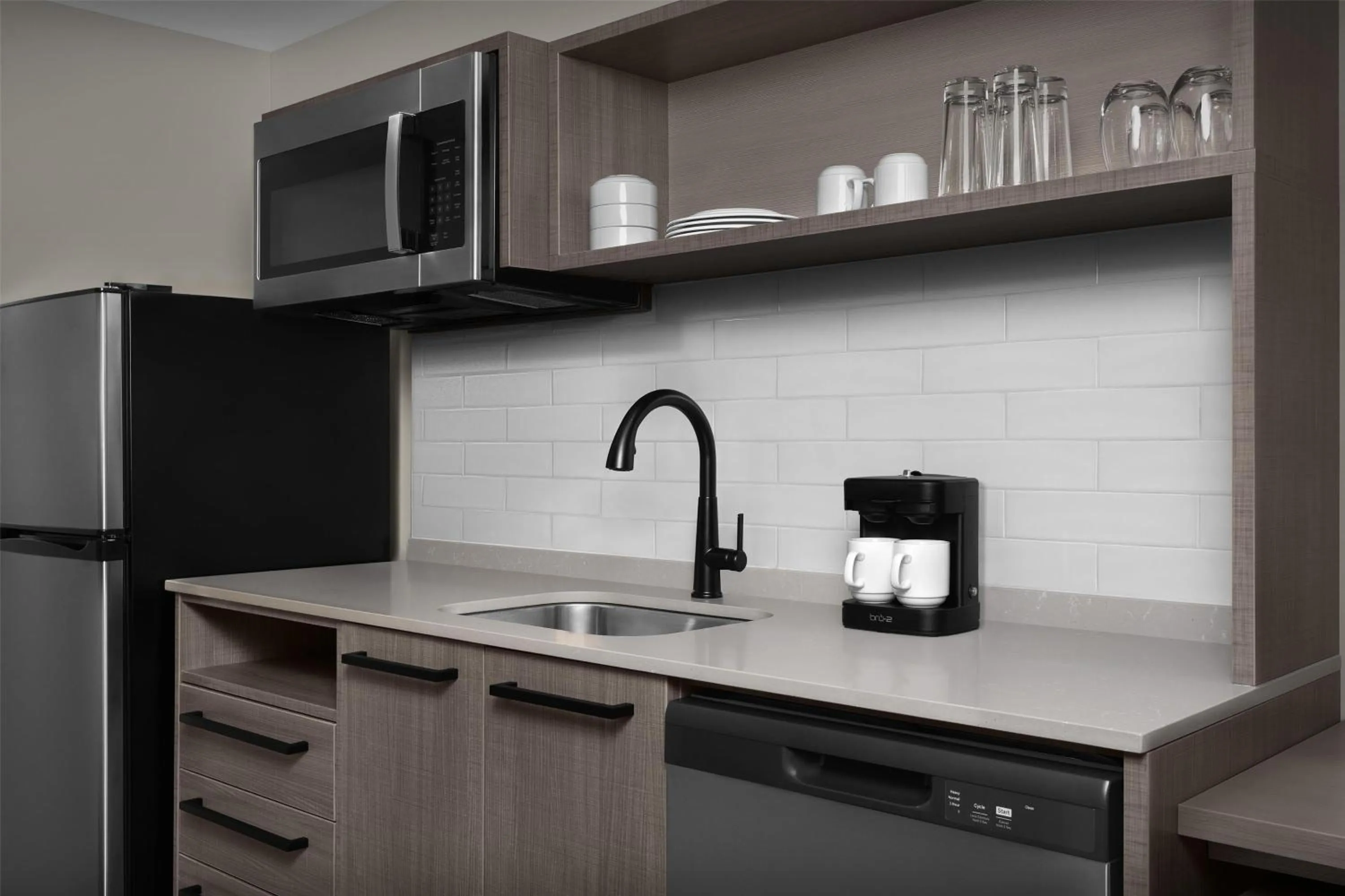 Kitchen or kitchenette in Home2 Suites By Hilton Sevierville