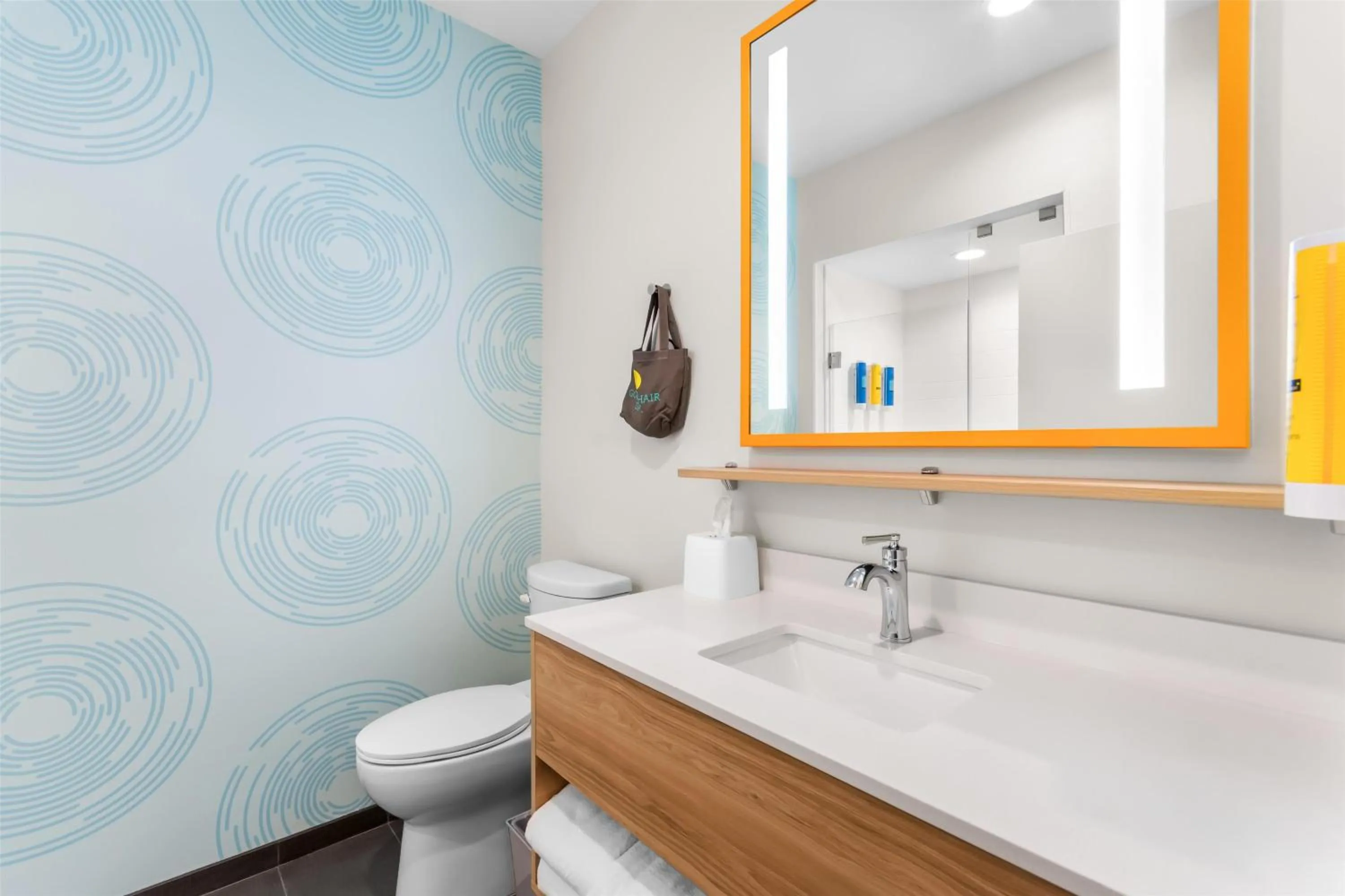 Bathroom in Tru By Hilton Pensacola I-10 North Davis Highway