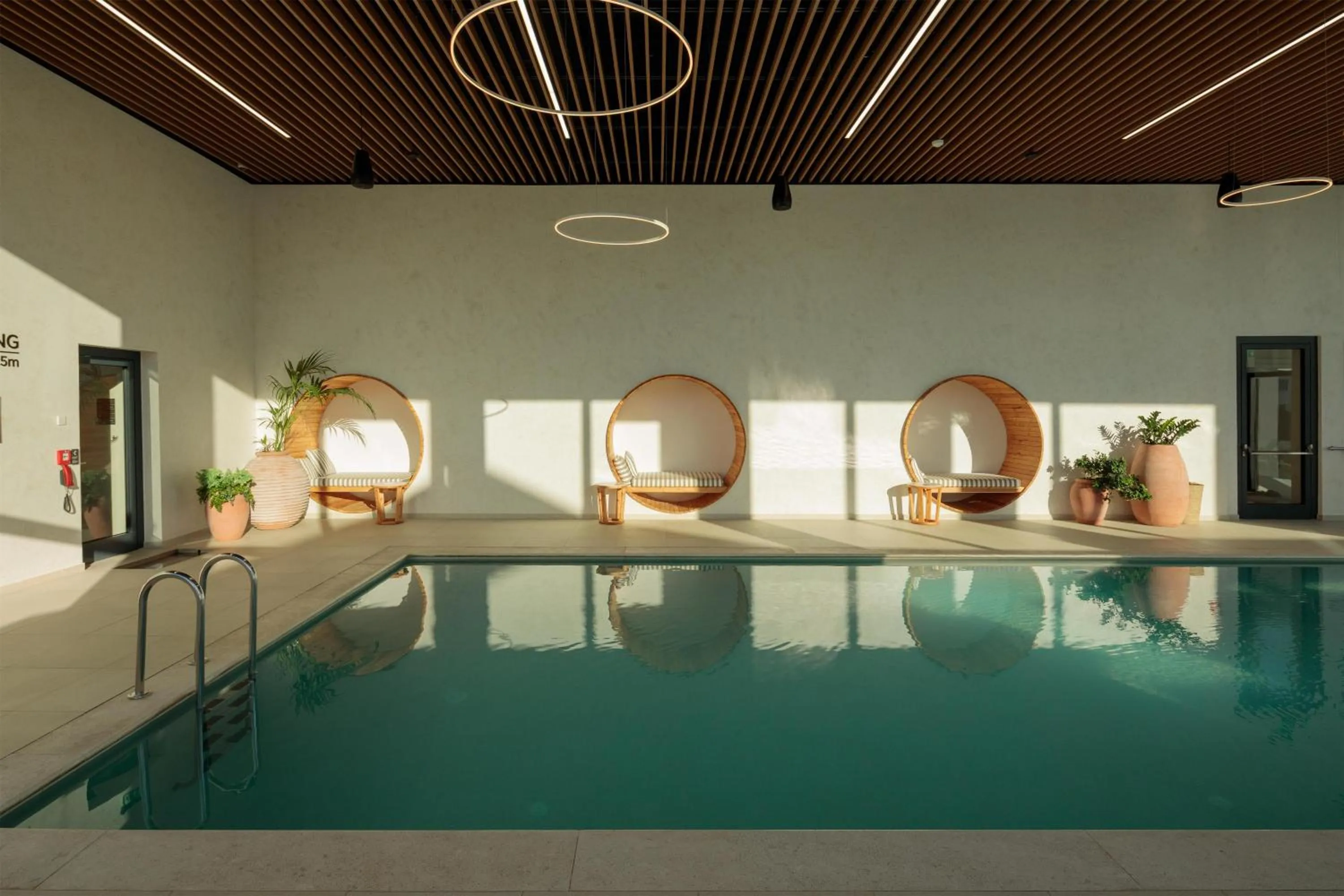 Pool view in Hotel Preko Ugljan Island, Curio Collection By Hilton