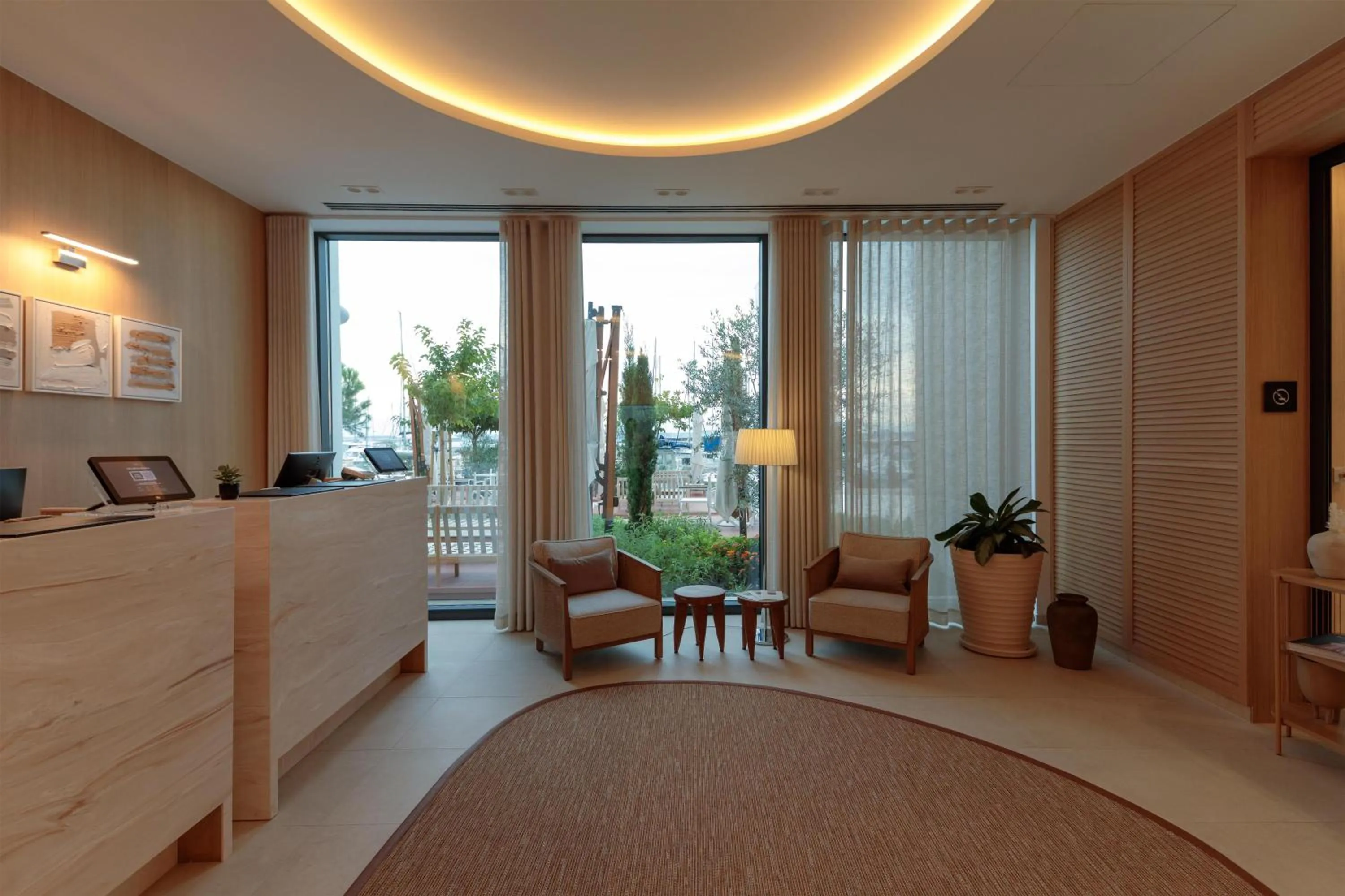 Lobby or reception in Hotel Preko Ugljan Island, Curio Collection By Hilton