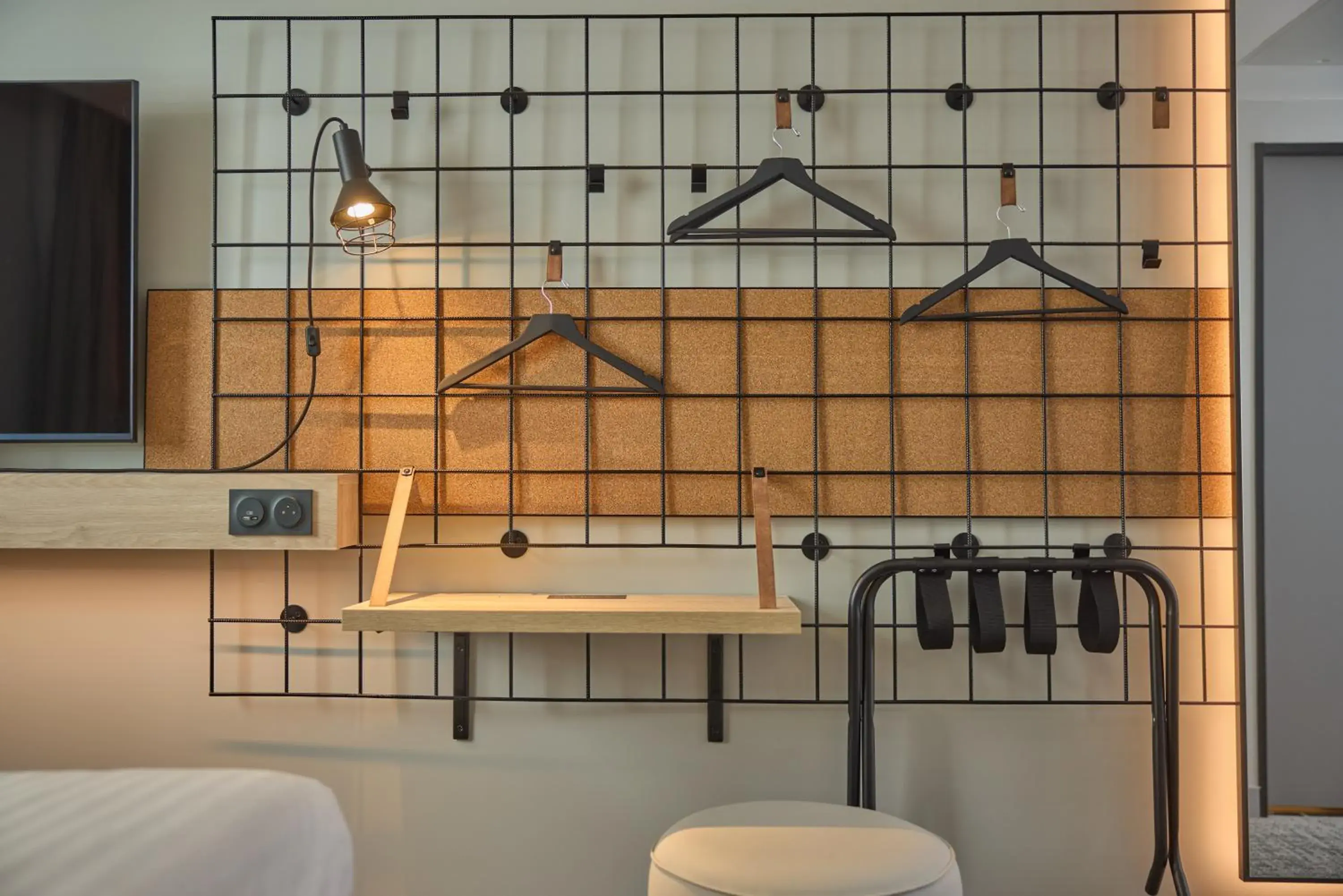 Moxy Twin Room in Moxy Nice Moxy Twin Room in Moxy Nice