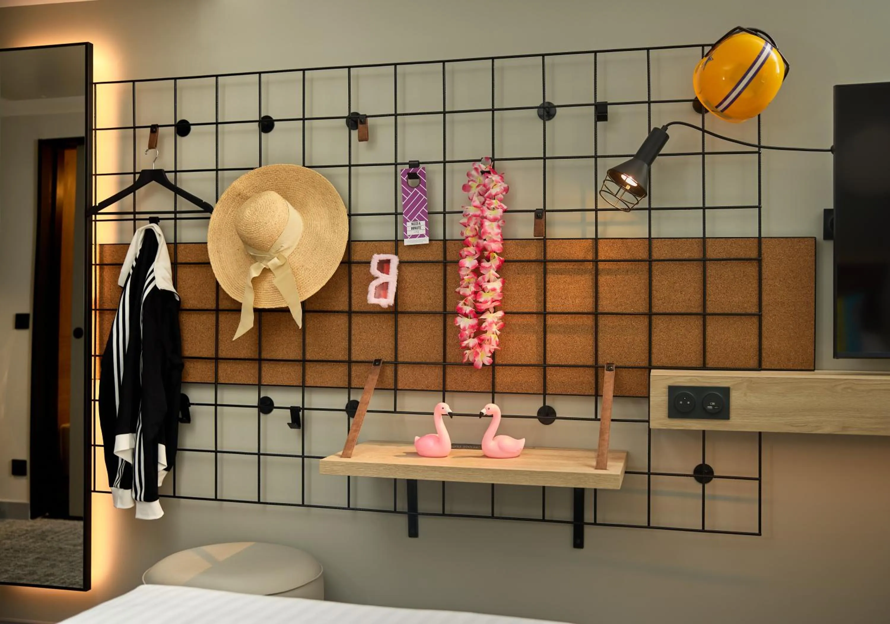 Bedroom in Moxy Nice