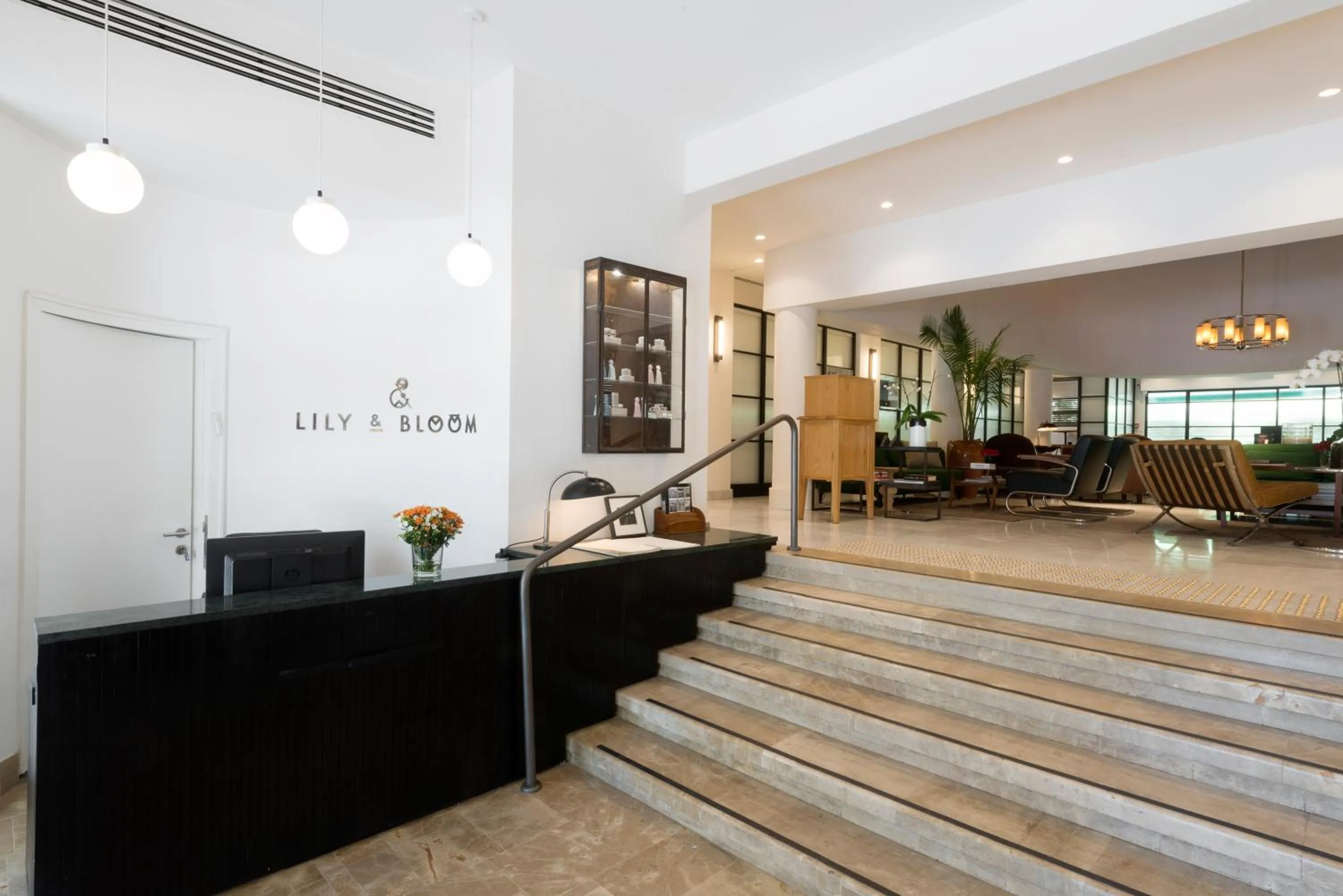 Lobby or reception in Lily & Bloom Boutique Hotel