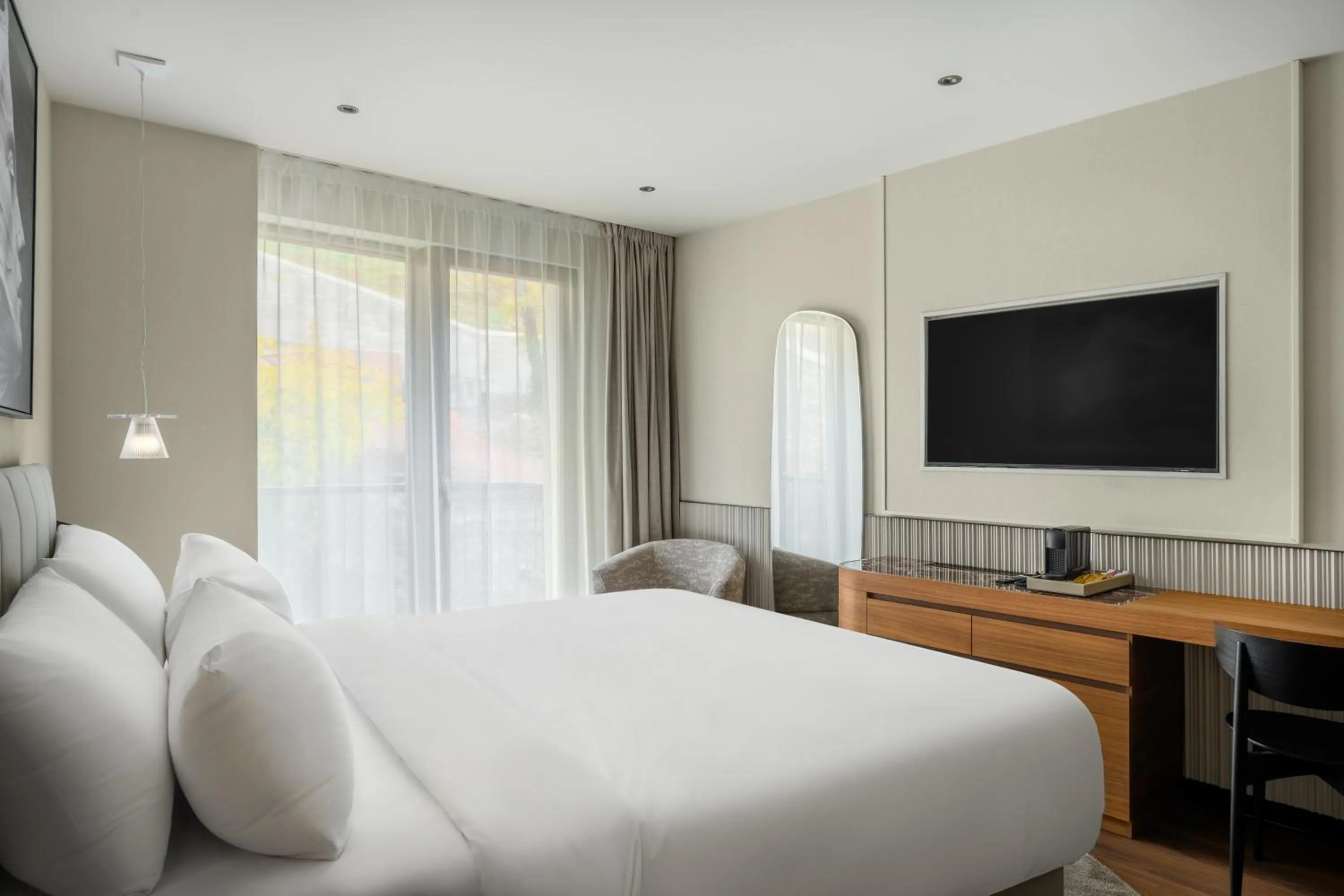 Bedroom, Bed in Leon Hotel & Lounge Budapest