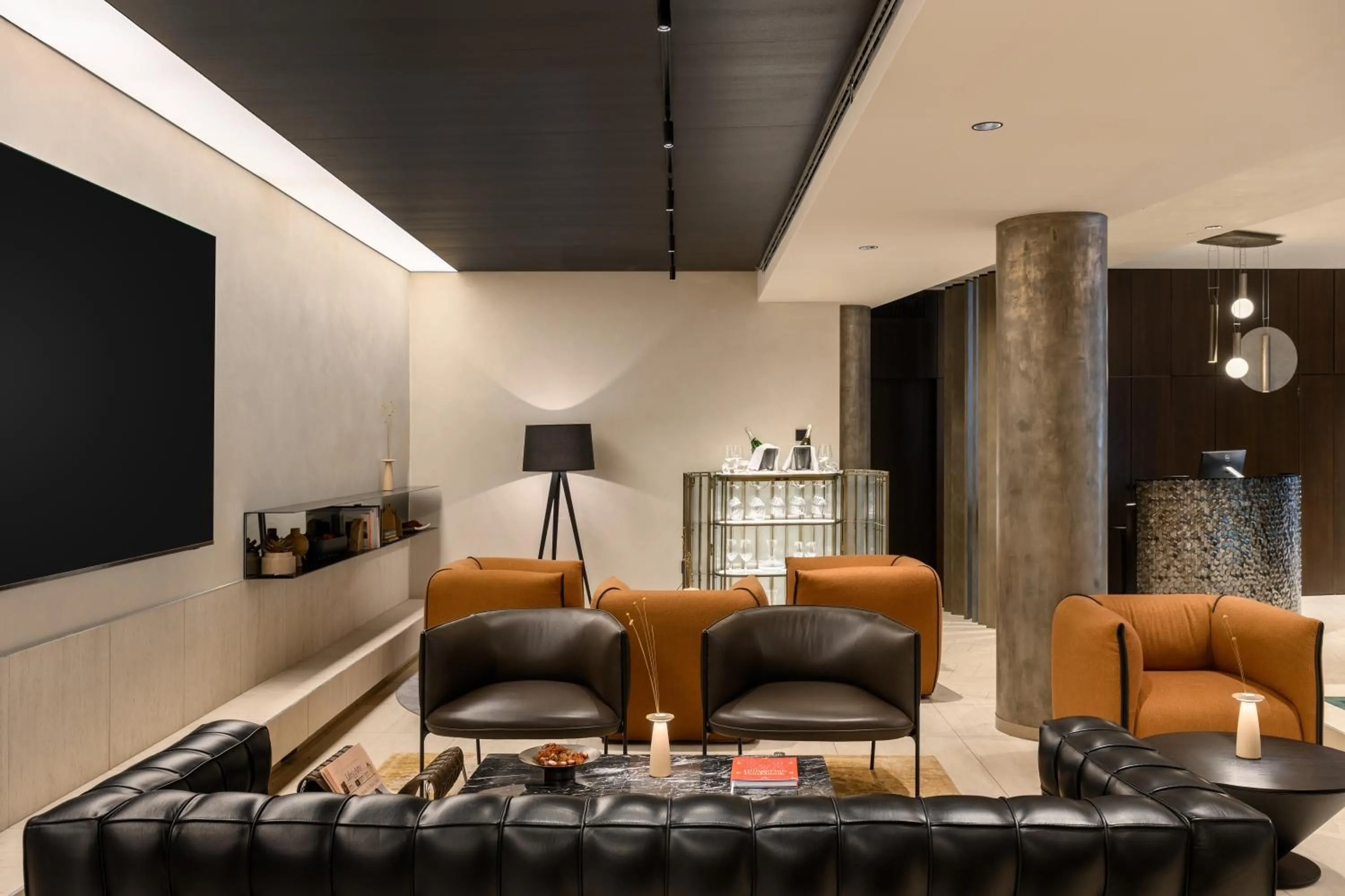 Lobby or reception in Leon Hotel & Lounge Budapest