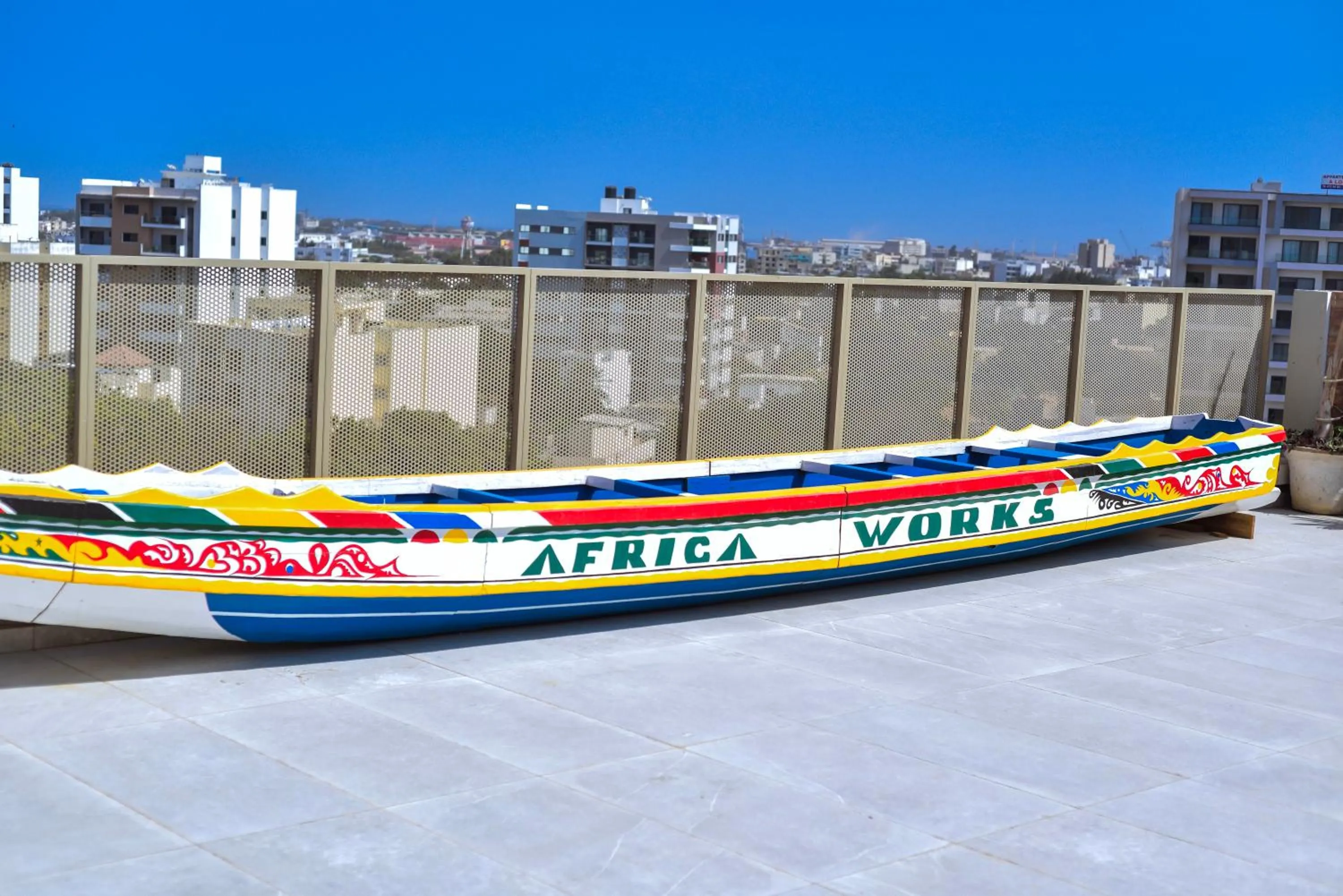 Lobby or reception in AfricaWorks Suites