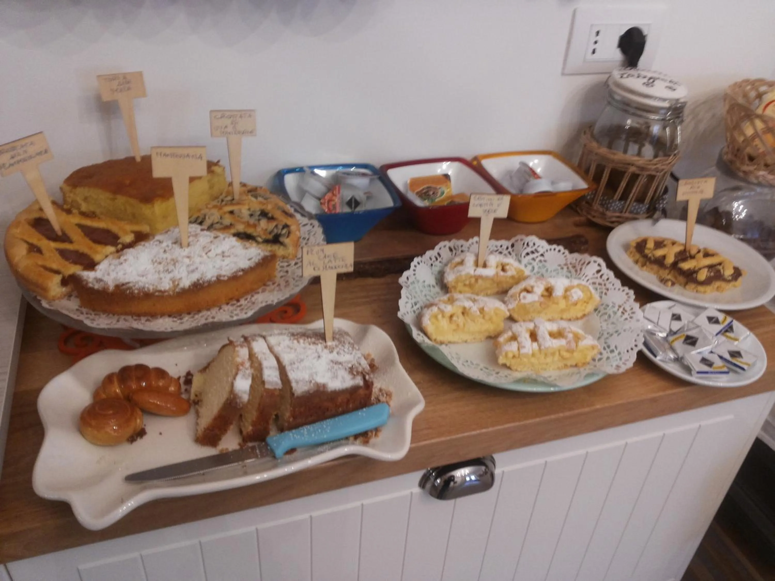 Buffet breakfast in Mediterranea Sea House