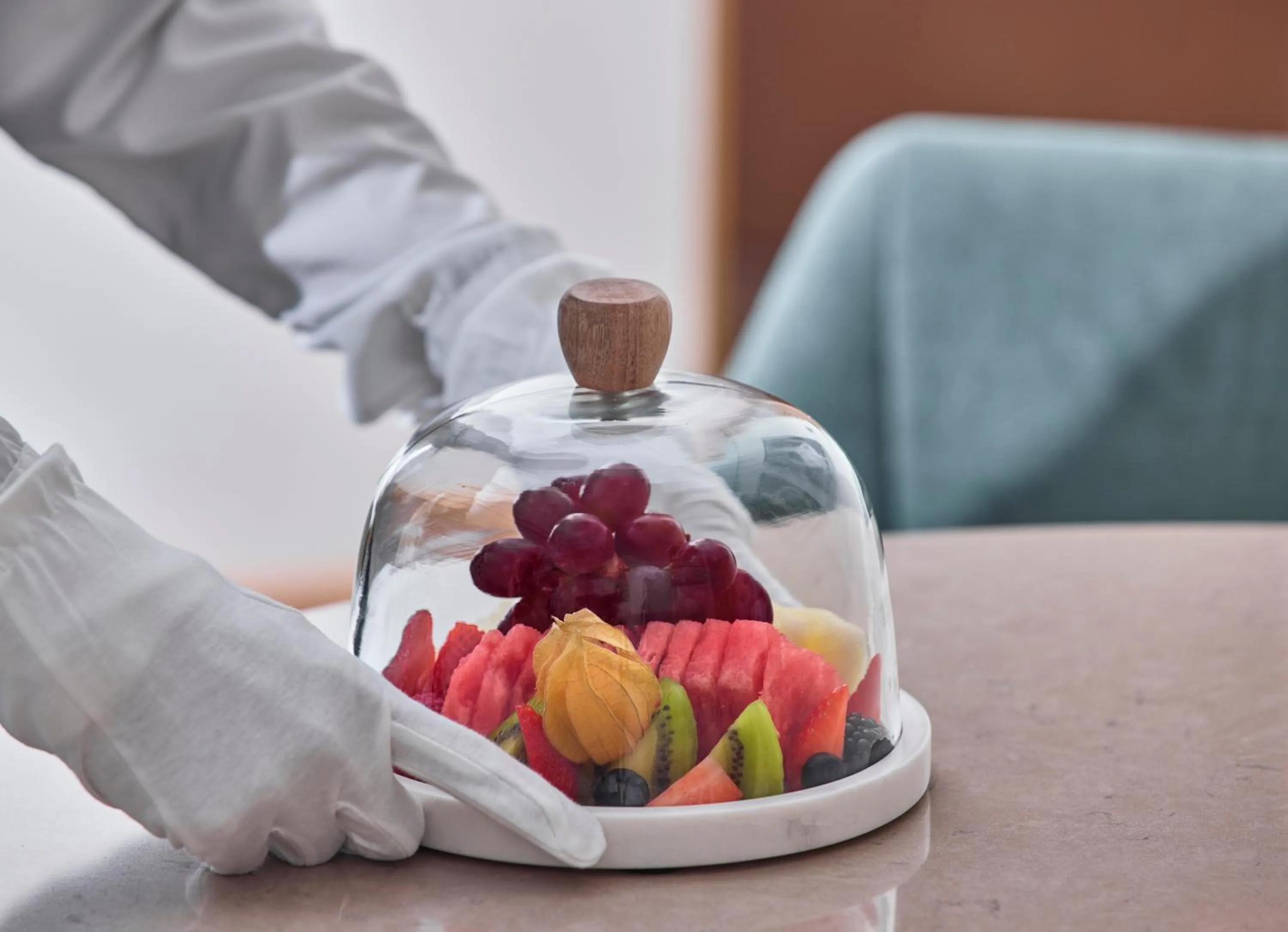 Food in Makarem Haram view suites