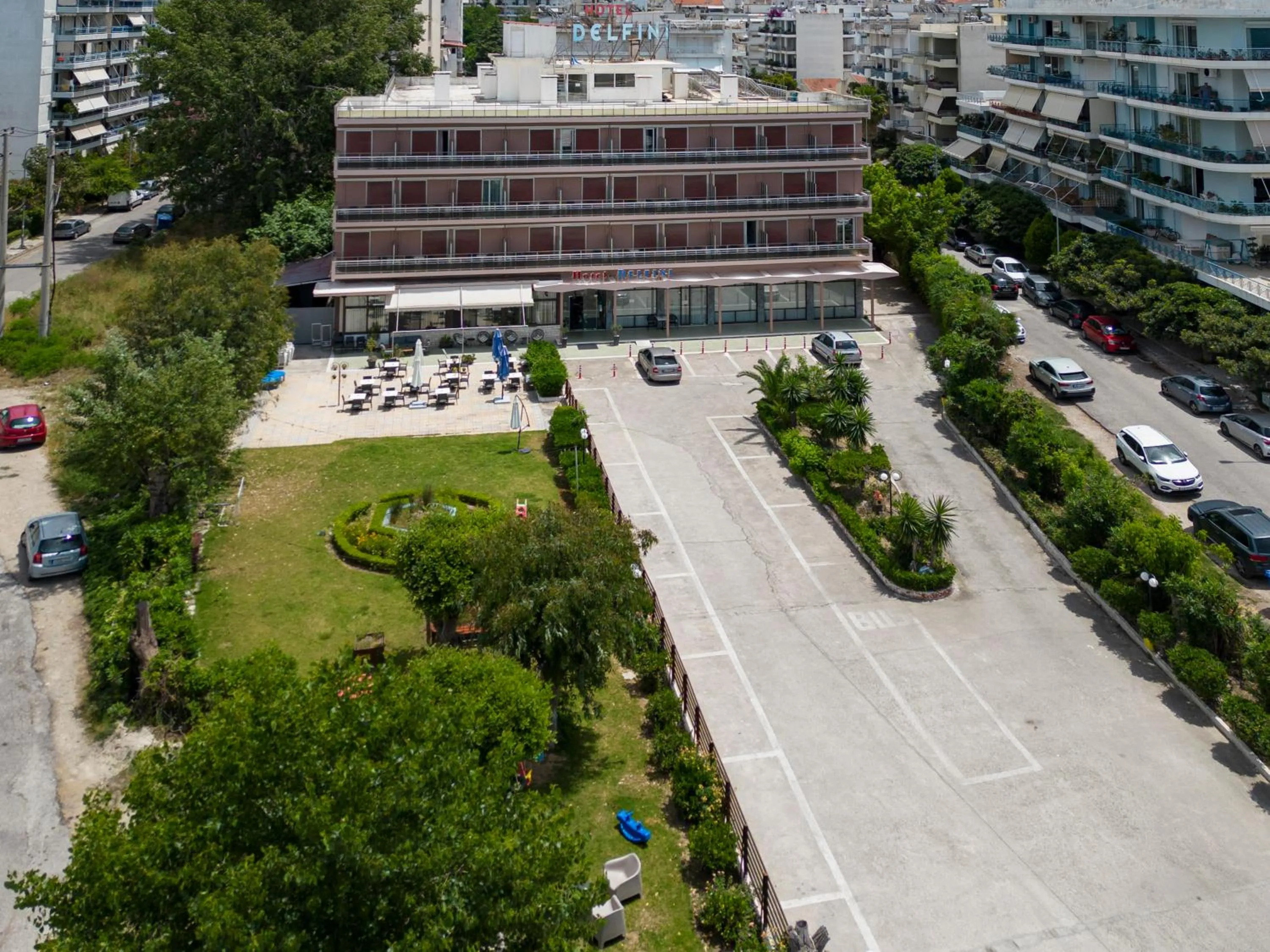 Property building in Delfini Hotel