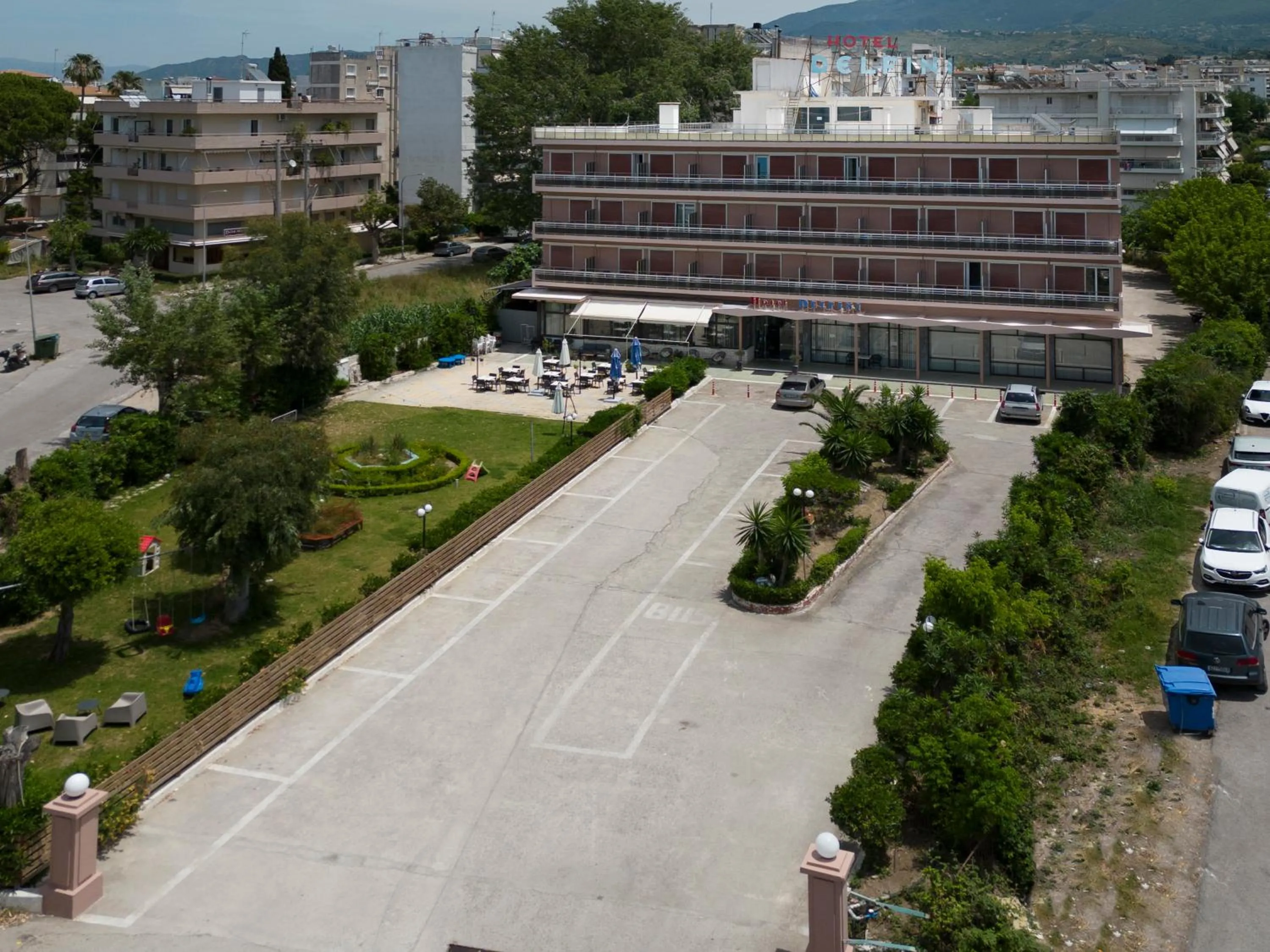 Property building in Delfini Hotel