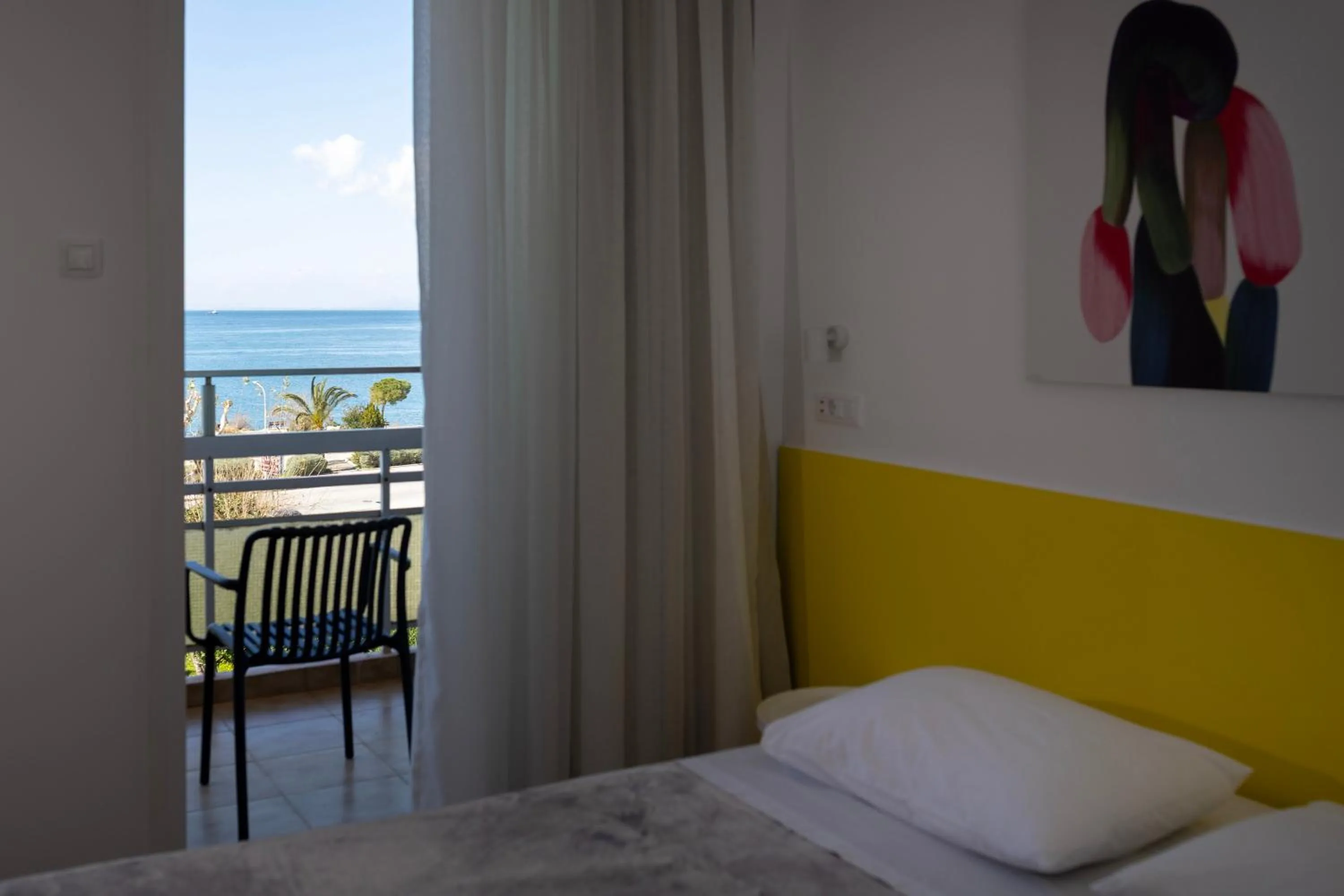 Twin Room with Sea View in Delfini Hotel