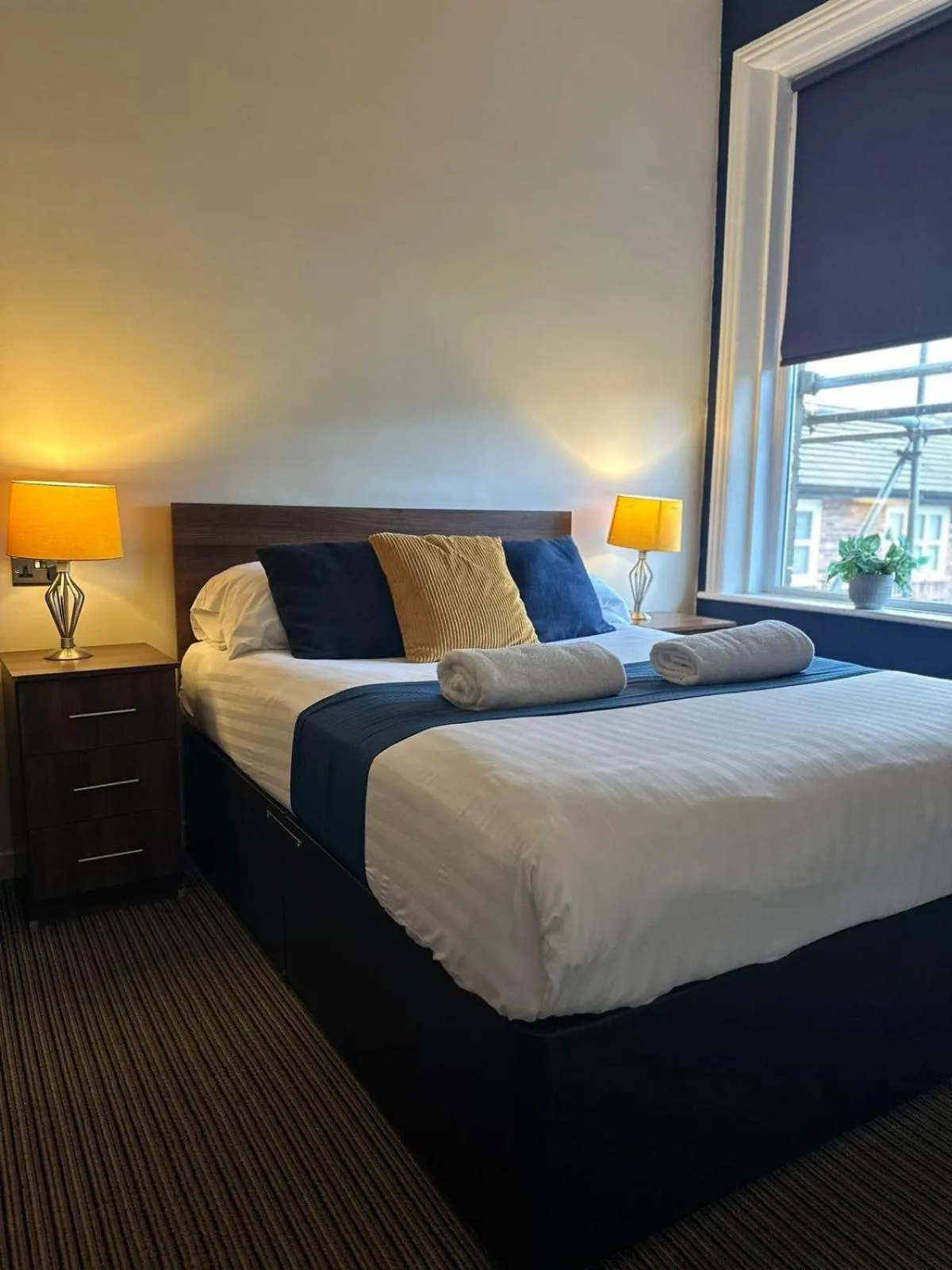 Bed in The New Brighton Hotel