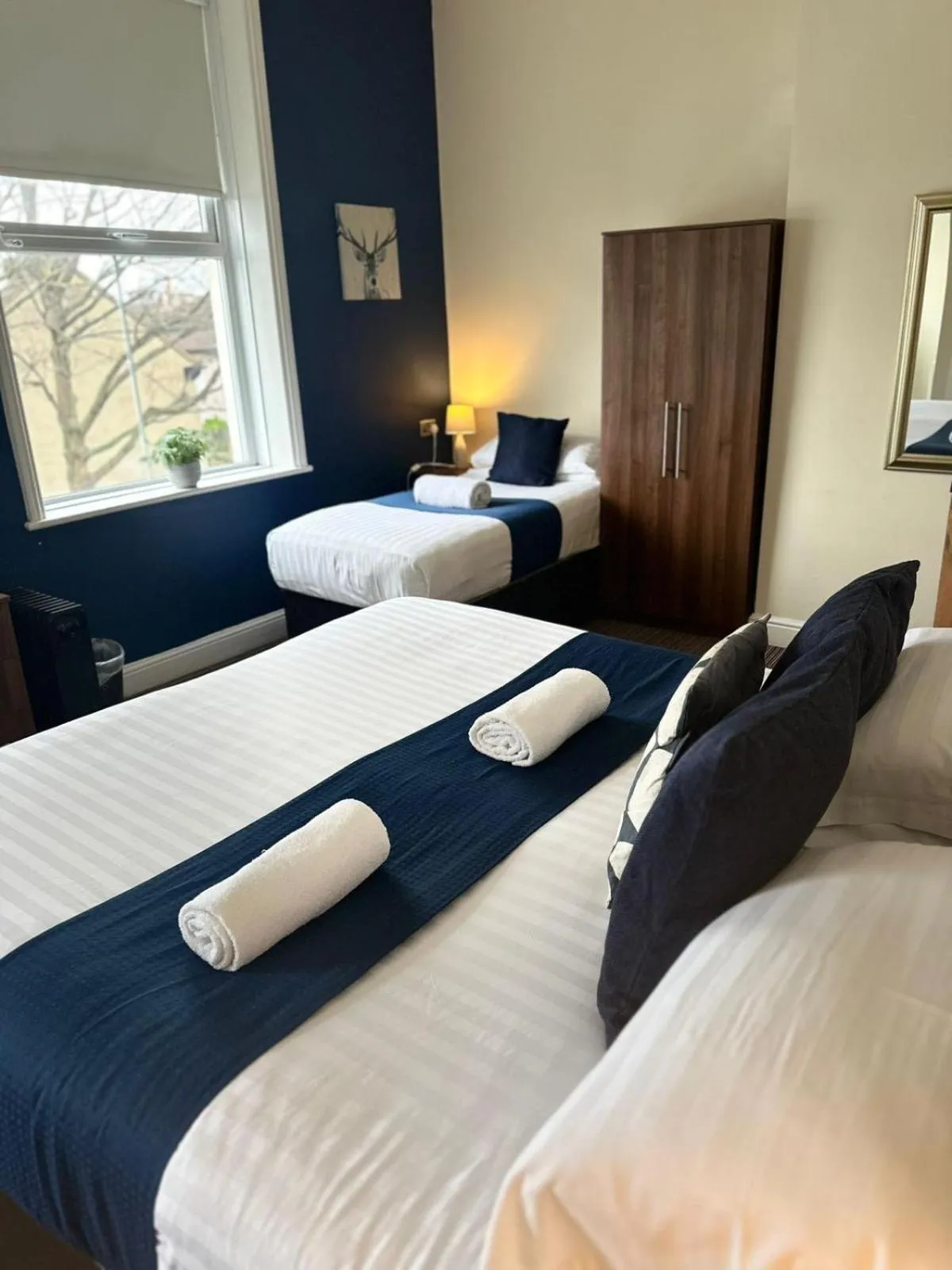 Bed in The New Brighton Hotel