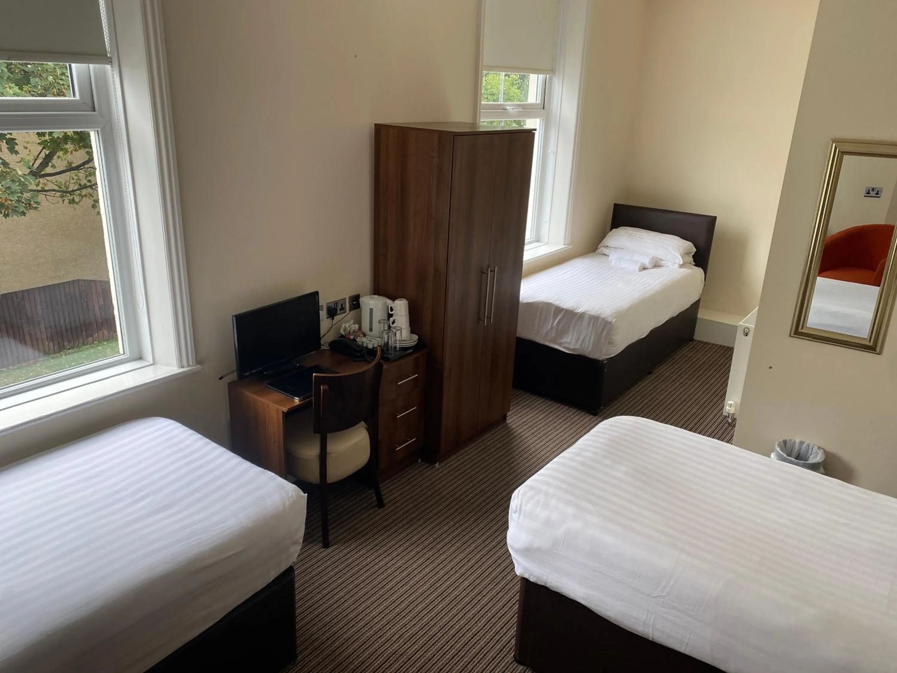 Bed in The New Brighton Hotel