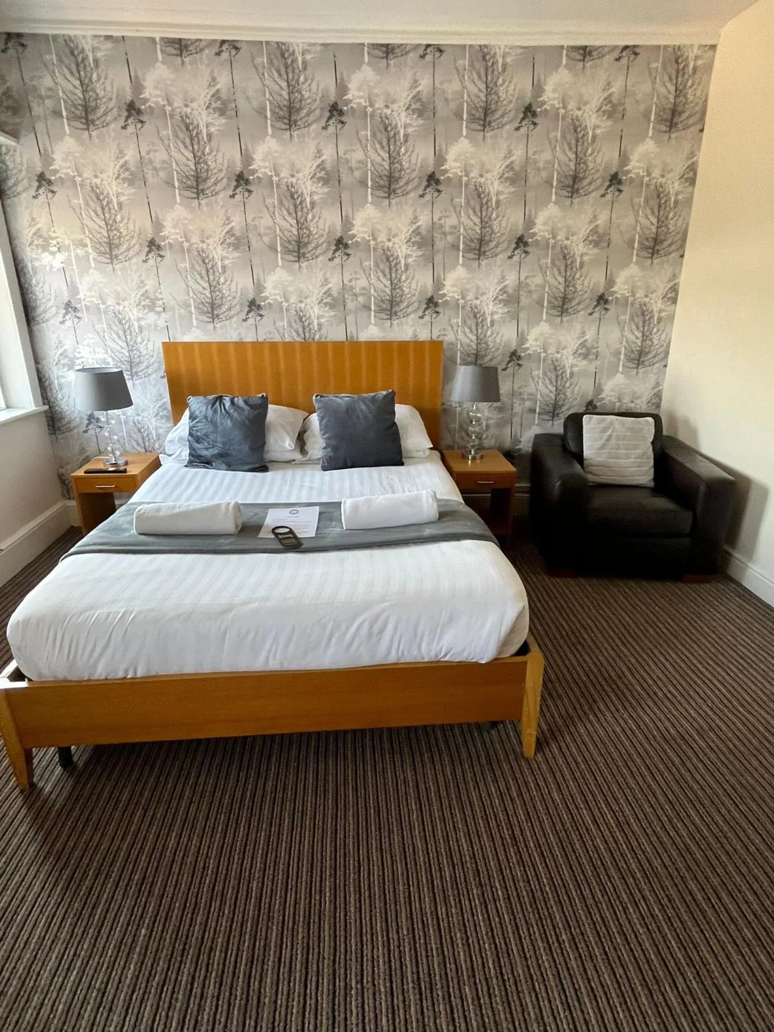 Bed in The New Brighton Hotel