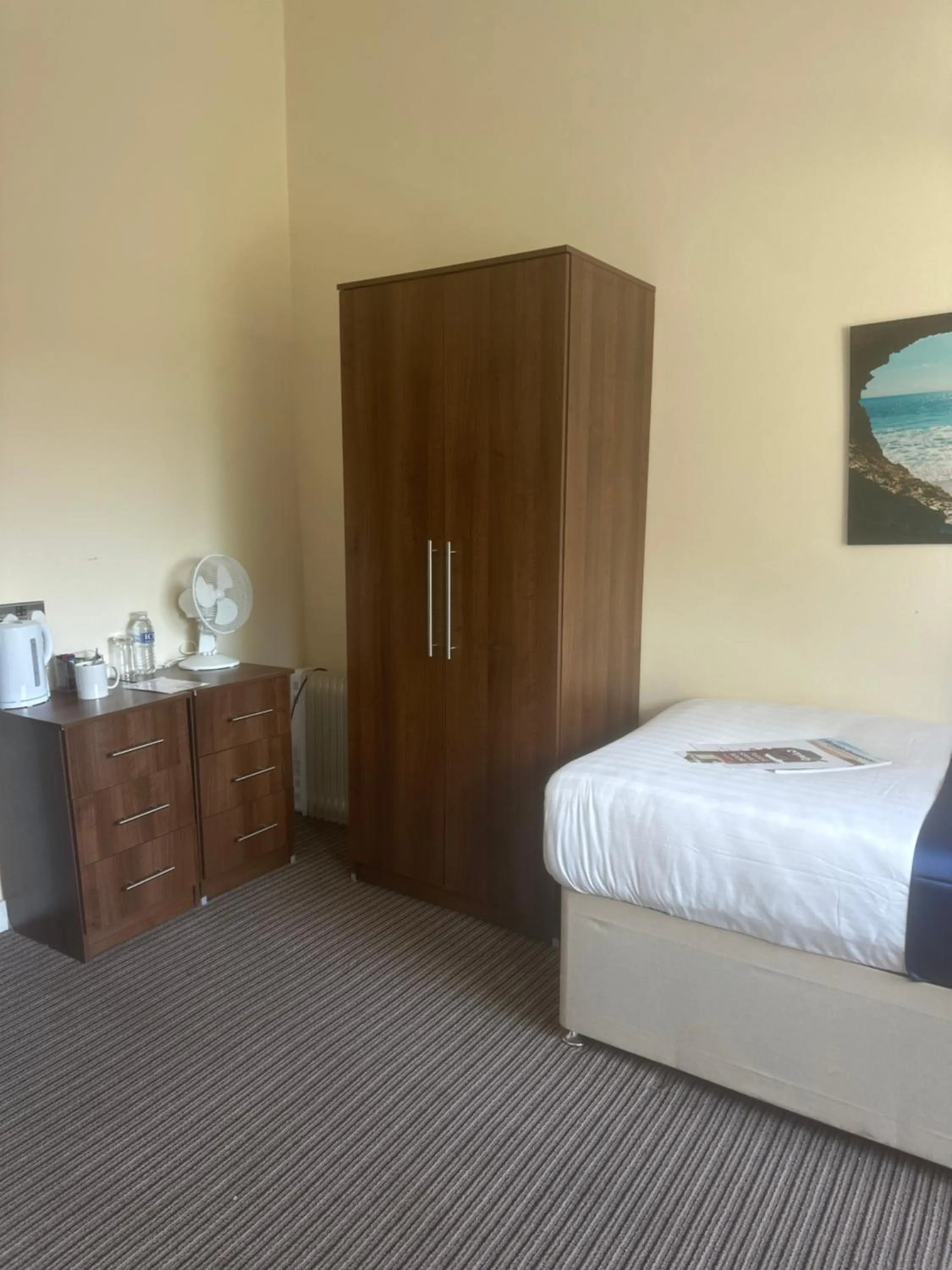 Bed in The New Brighton Hotel