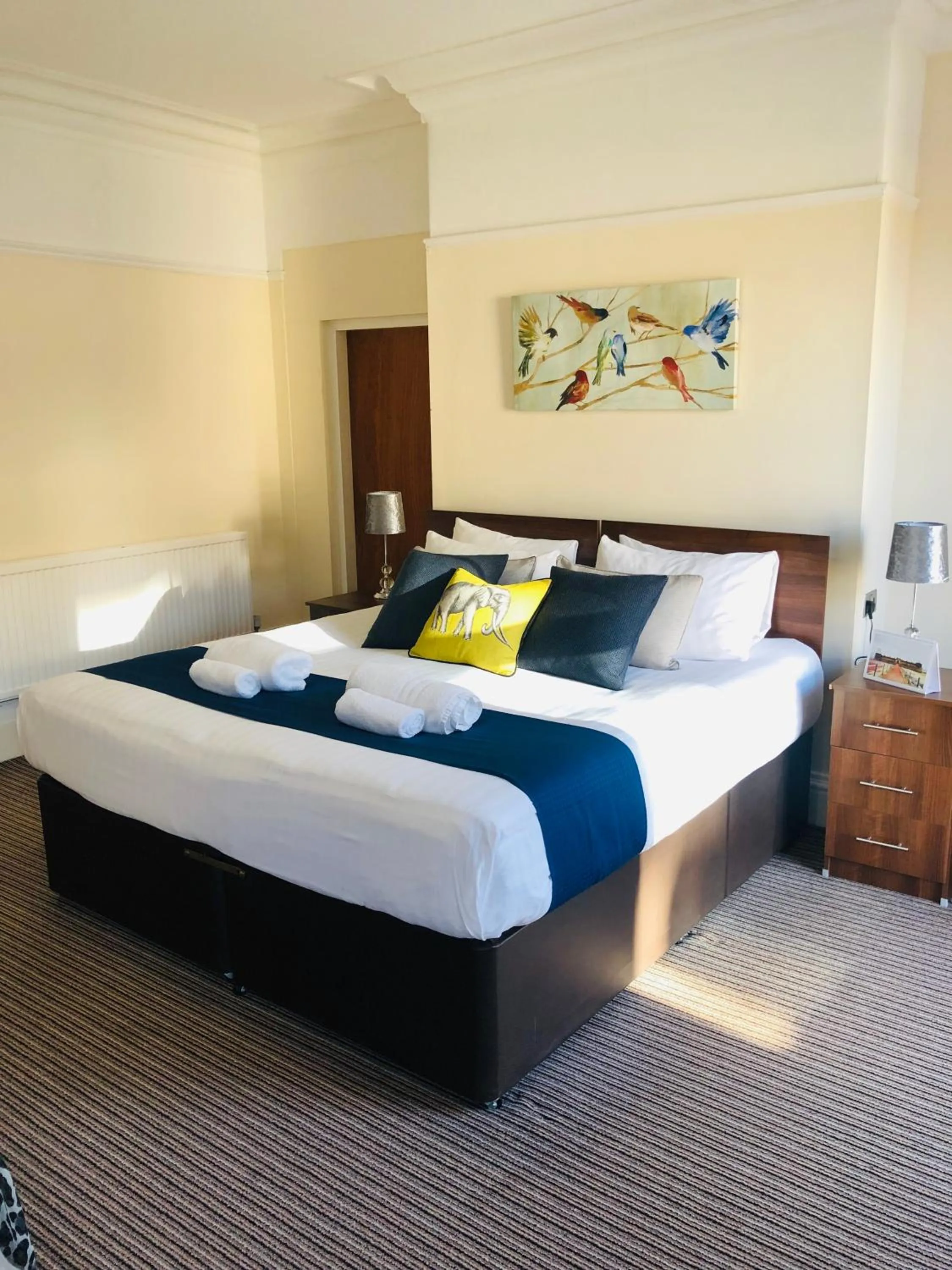 Bed in The New Brighton Hotel