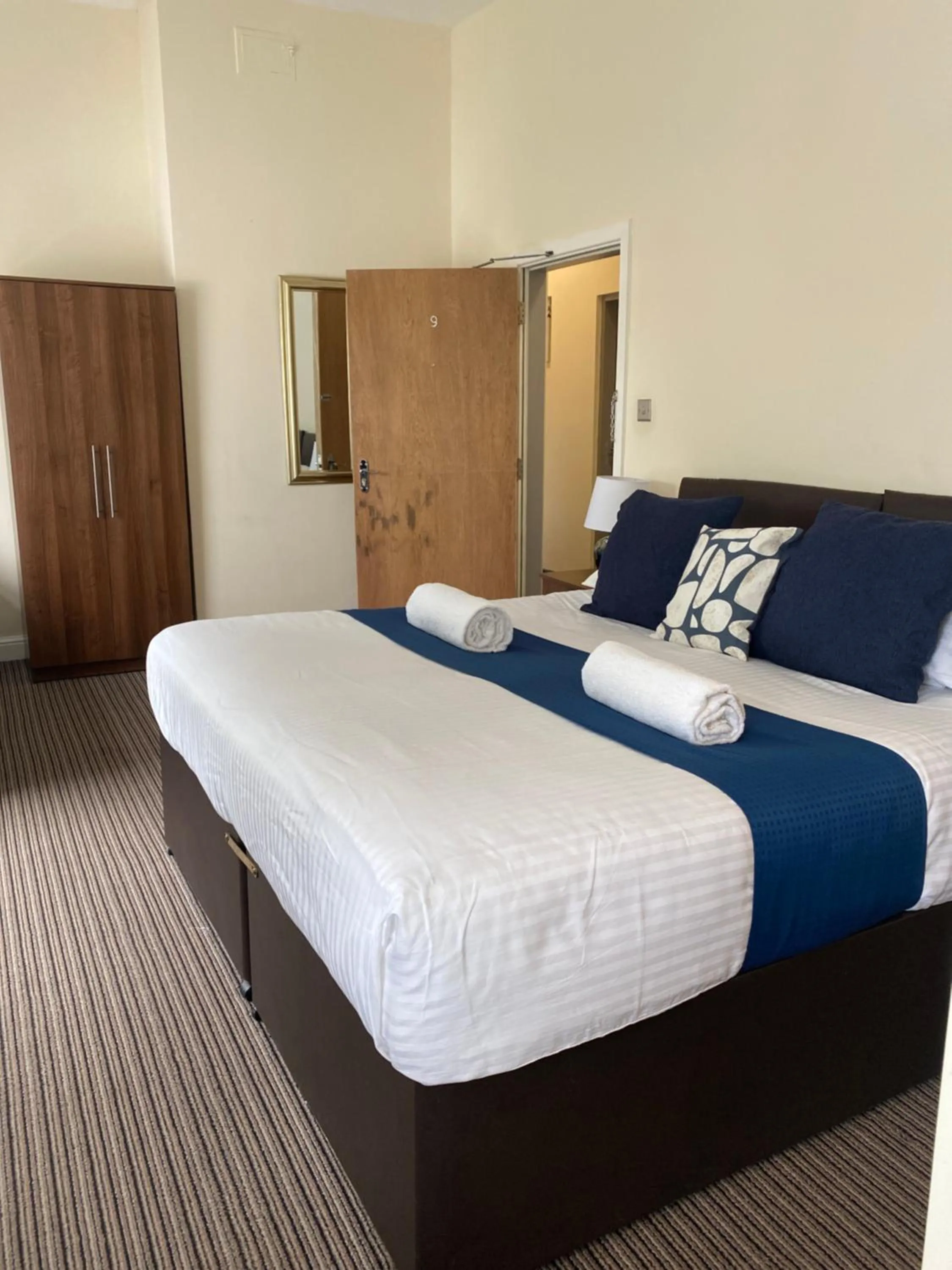 Bed in The New Brighton Hotel