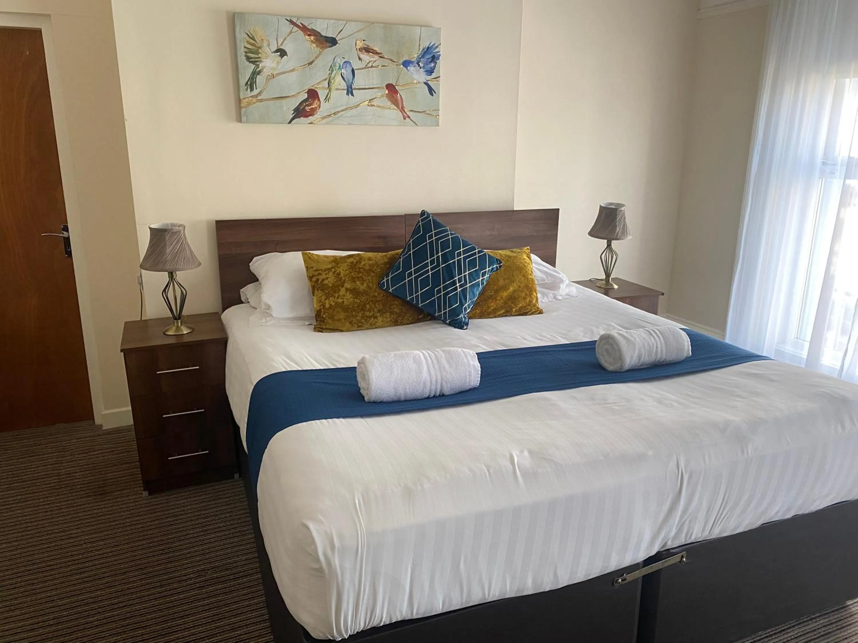 Bed in The New Brighton Hotel