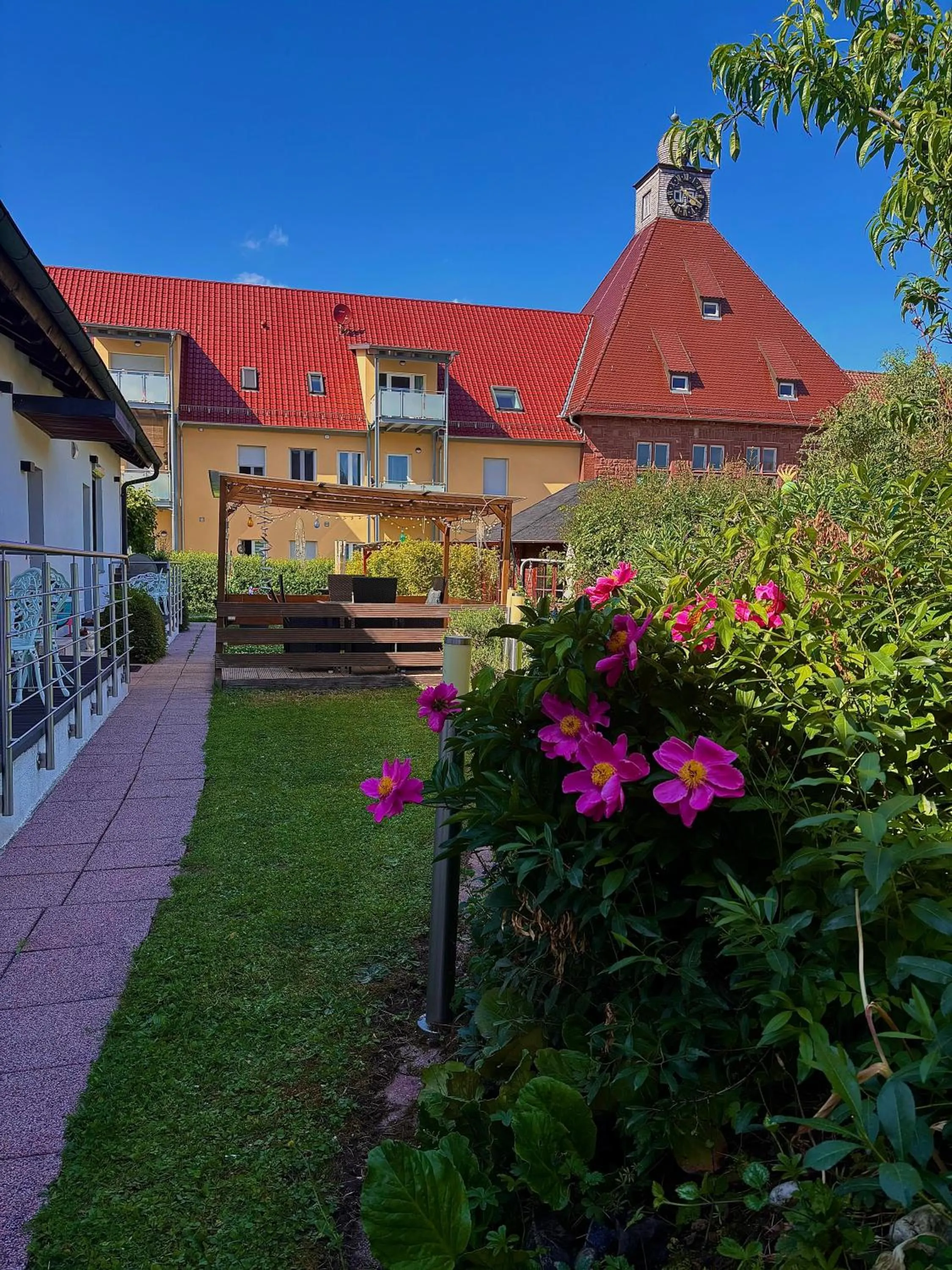 Garden in Apartmenthaus Wertheim