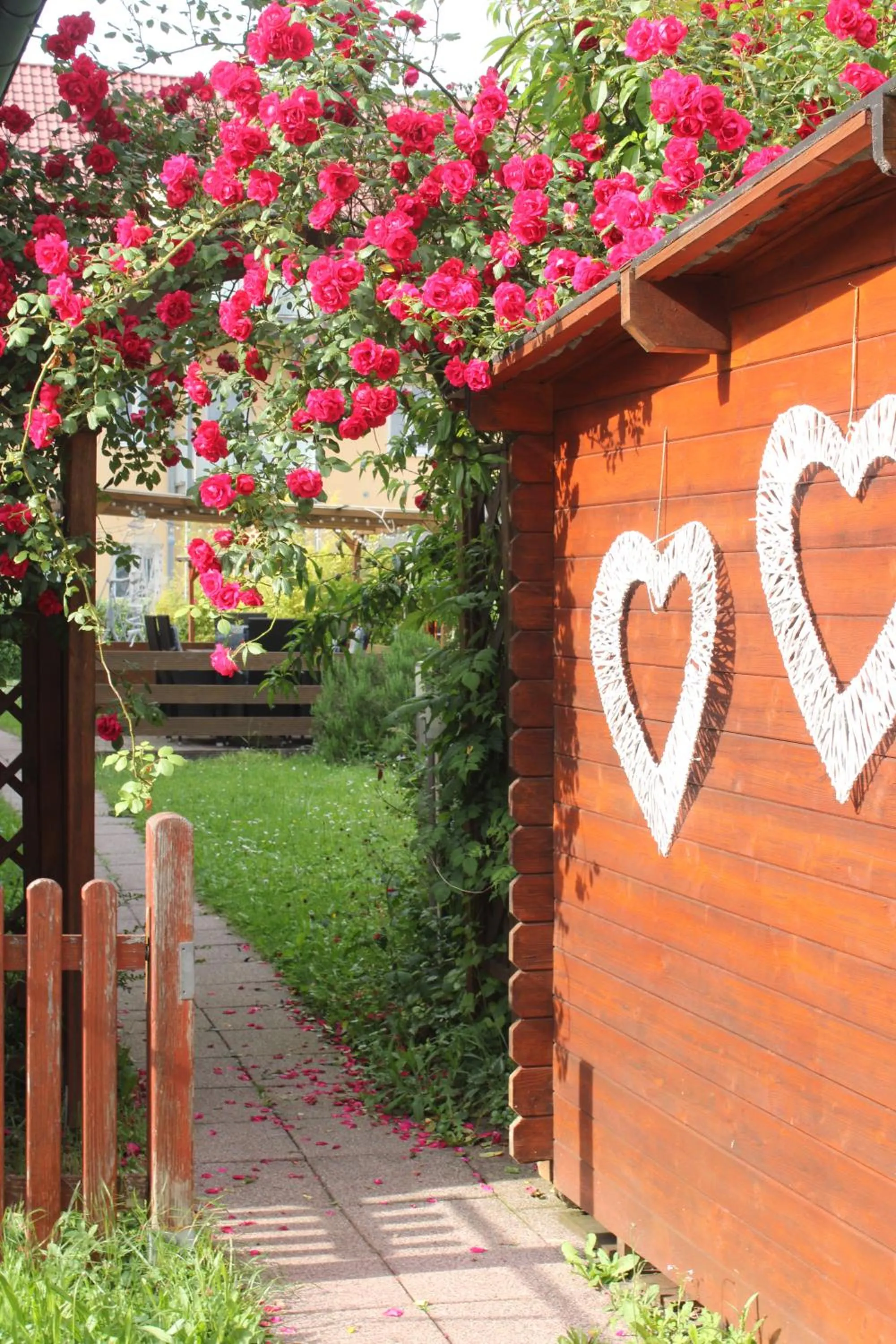 Garden in Apartmenthaus Wertheim