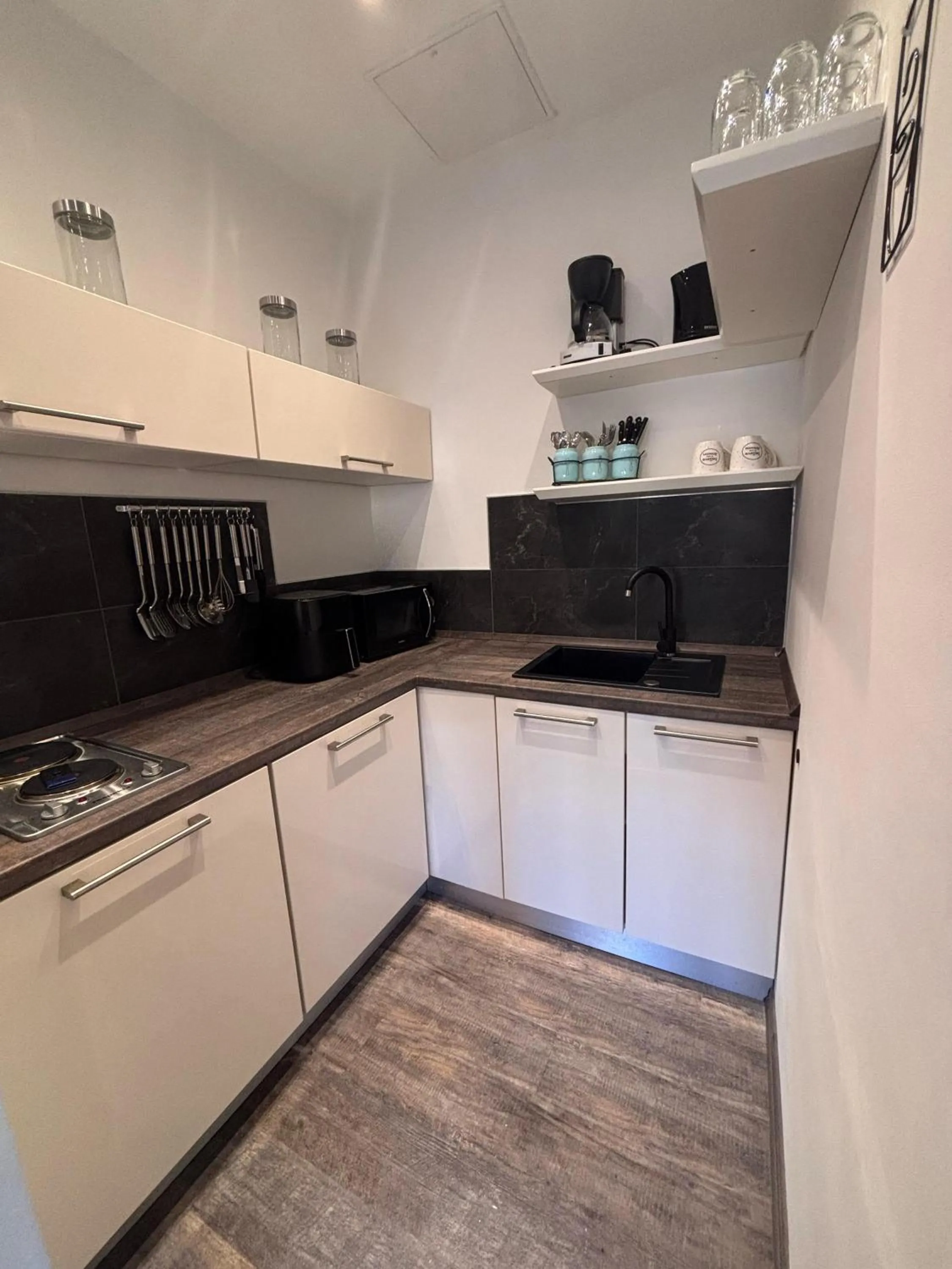 Kitchen or kitchenette in Apartmenthaus Wertheim