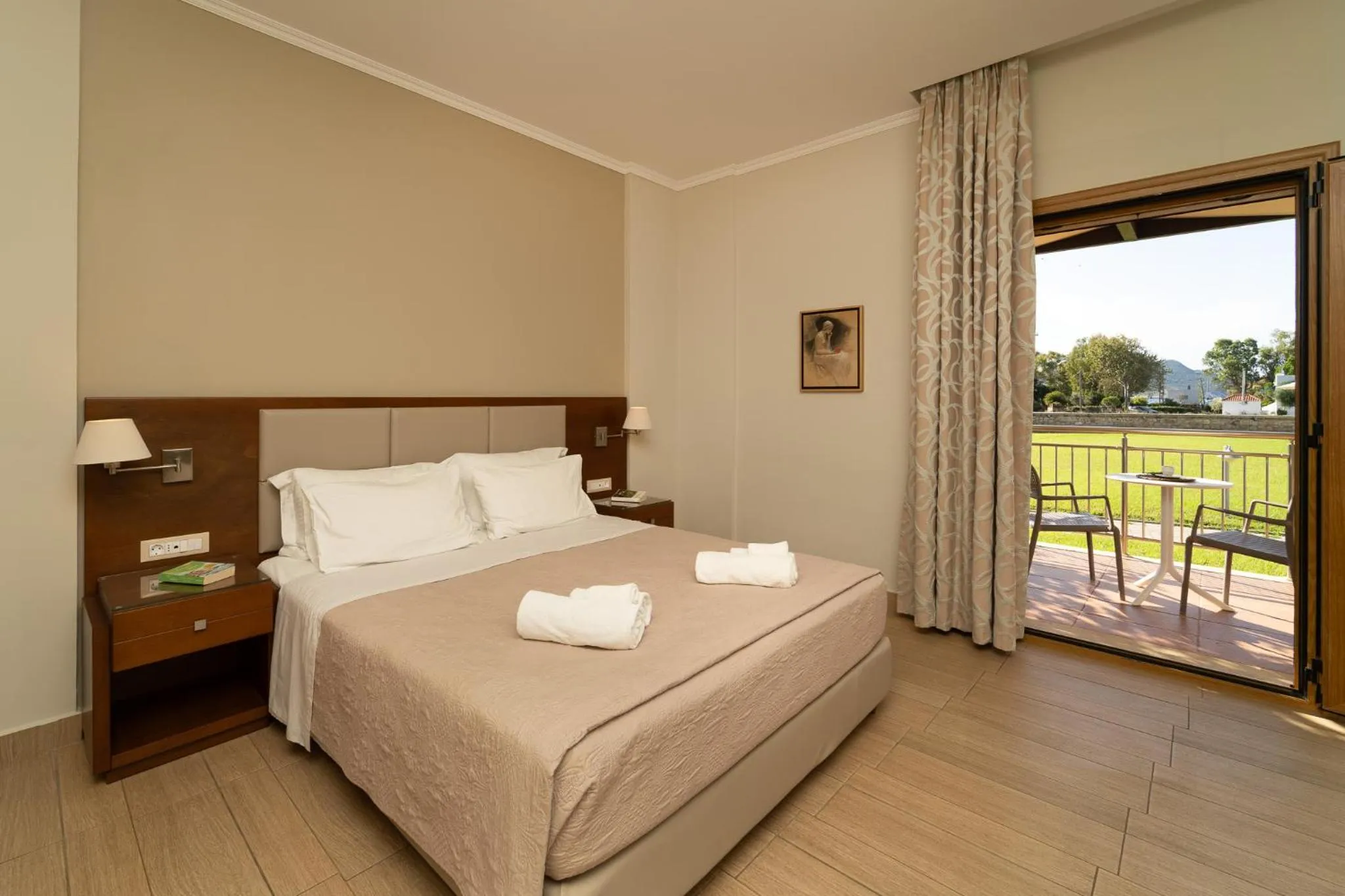 Bedroom, Bed in Niriides Luxury Villas