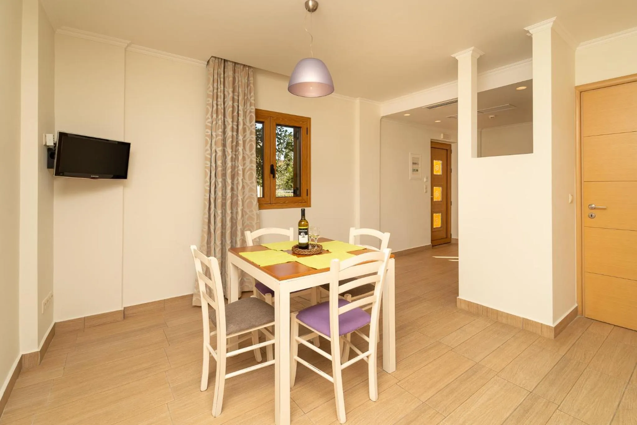 Living room in Niriides Luxury Villas