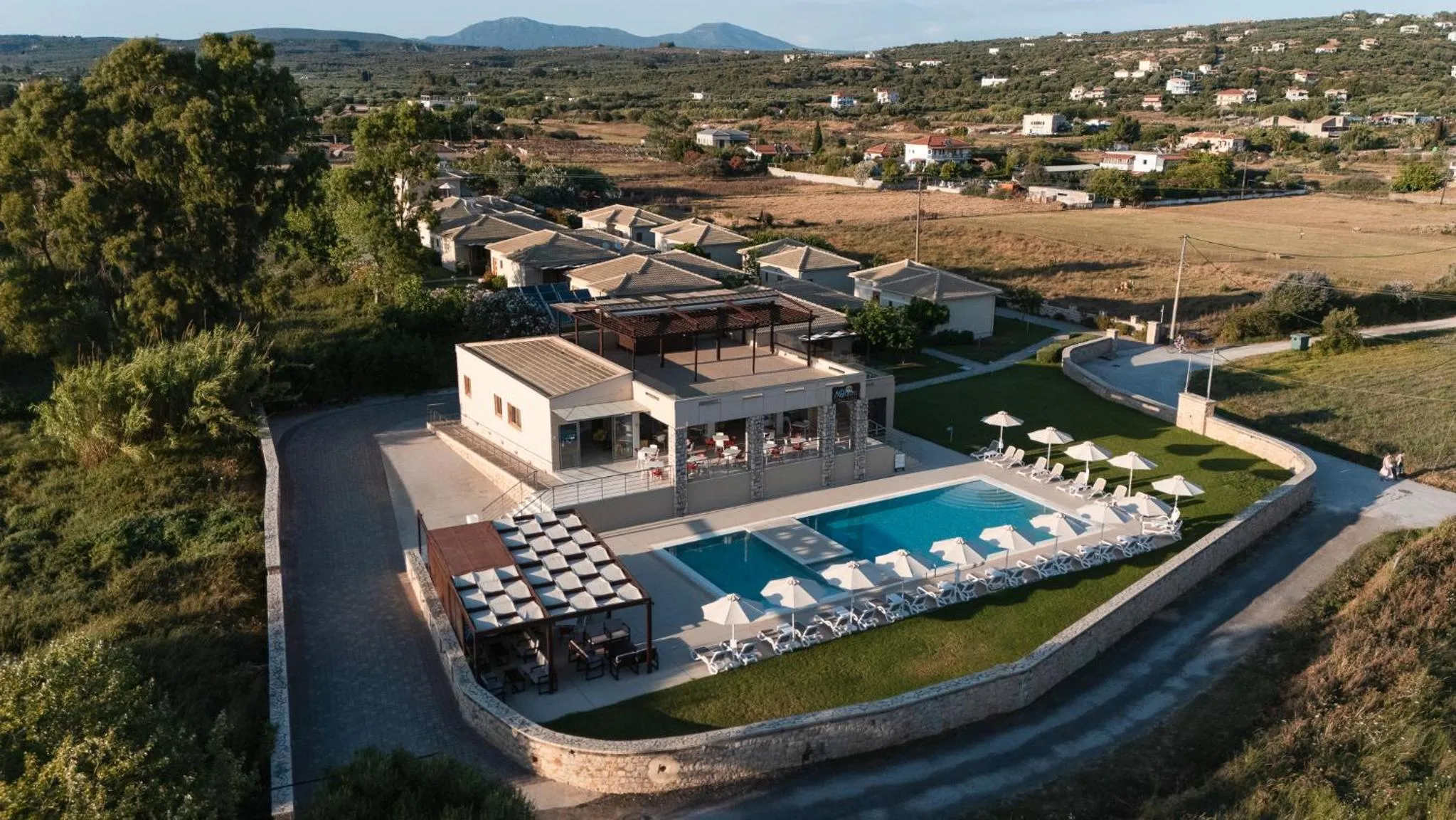 Property building in Niriides Luxury Villas