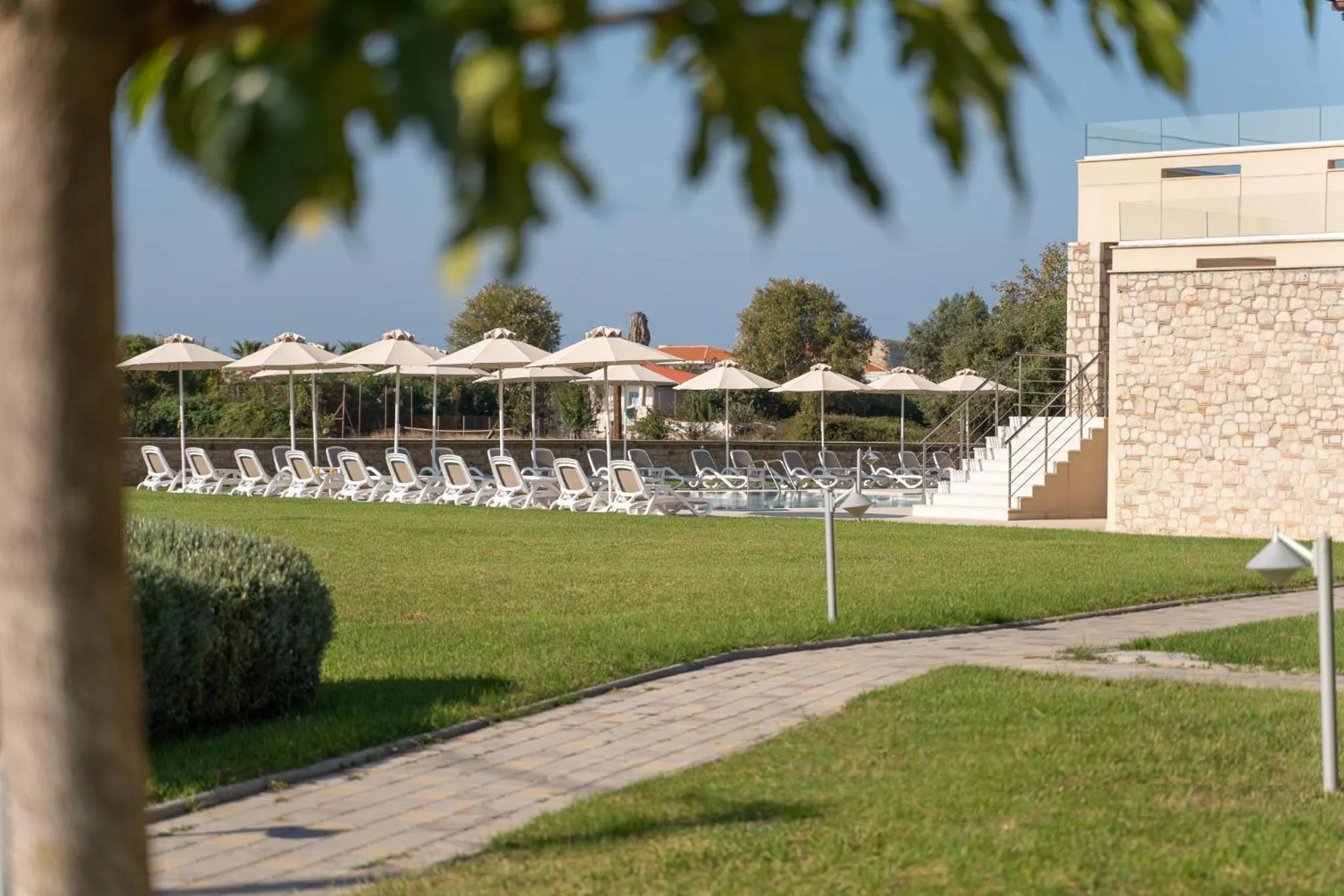 Swimming pool in Niriides Luxury Villas