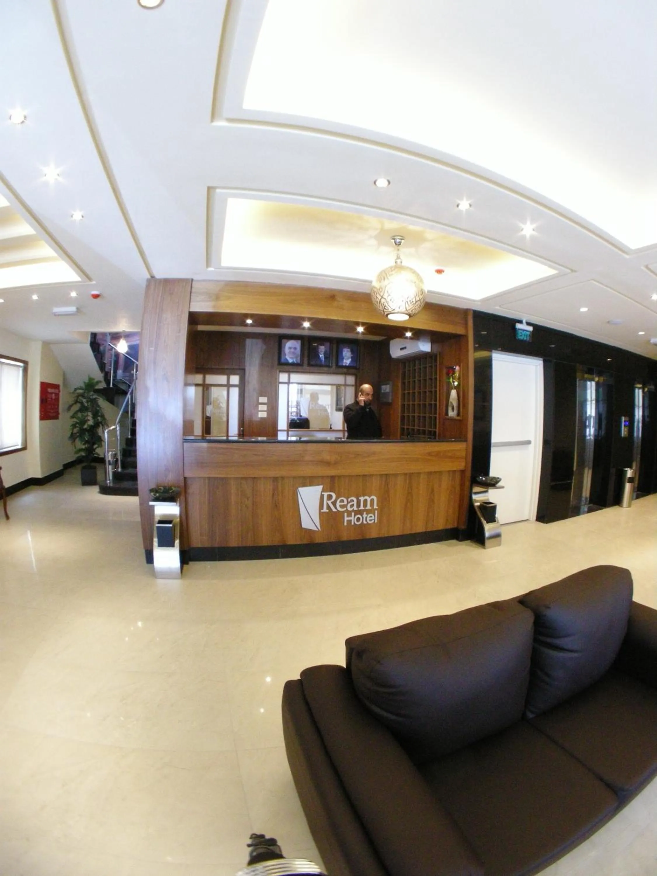 Lobby or reception in Ream Hotel Amman