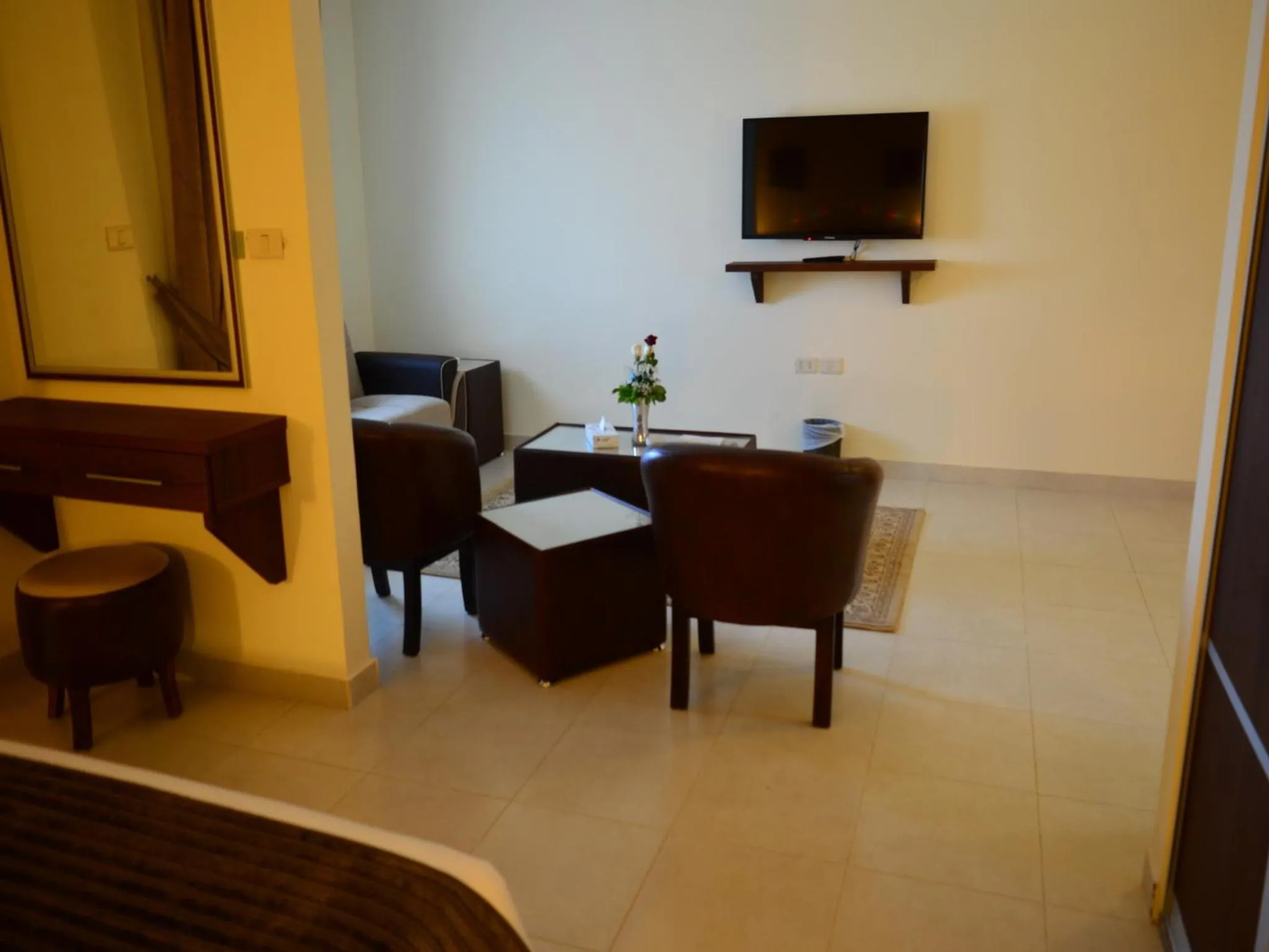 Seating area in Ream Hotel Amman