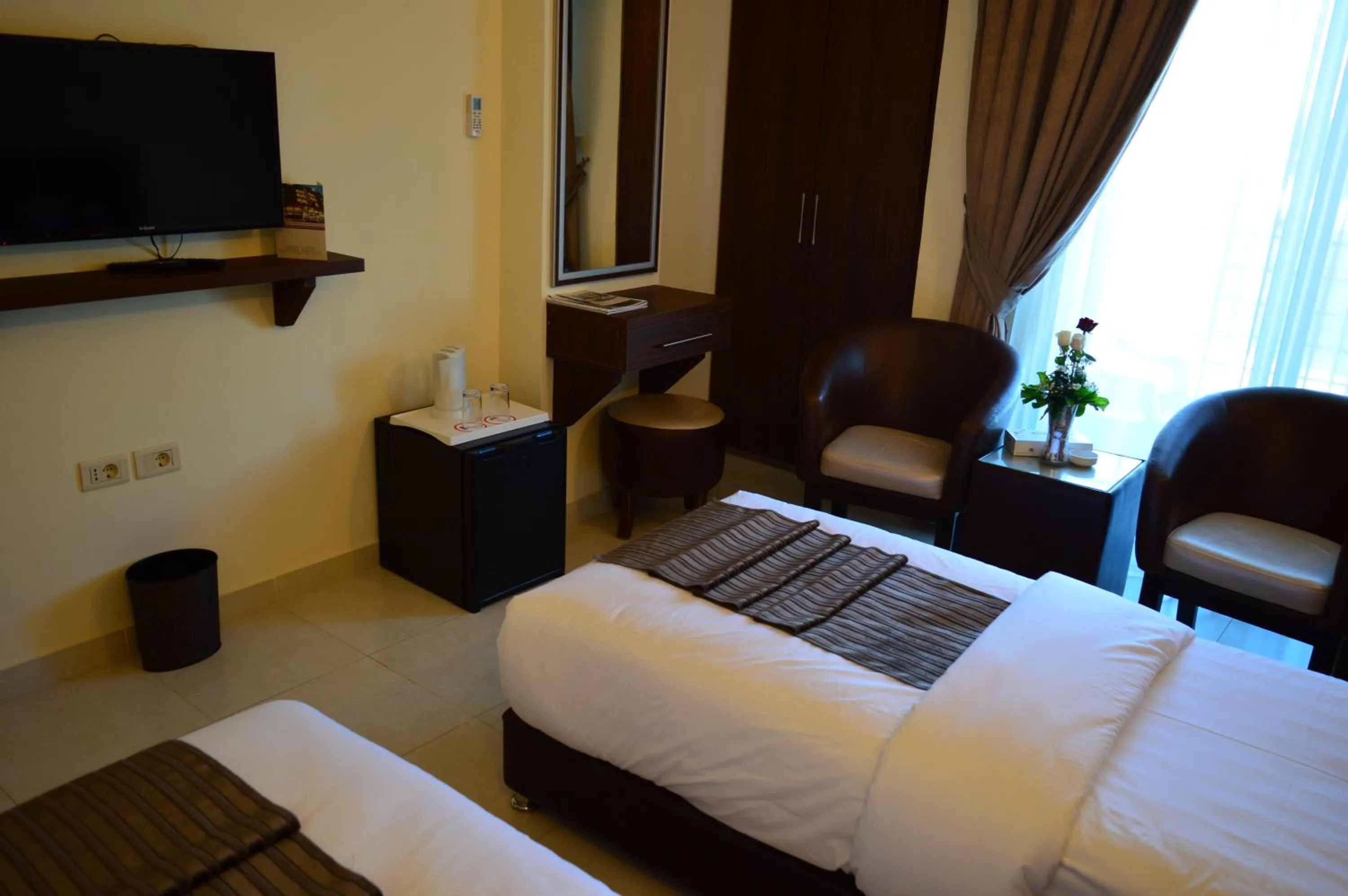 Bedroom, Bed in Ream Hotel Amman