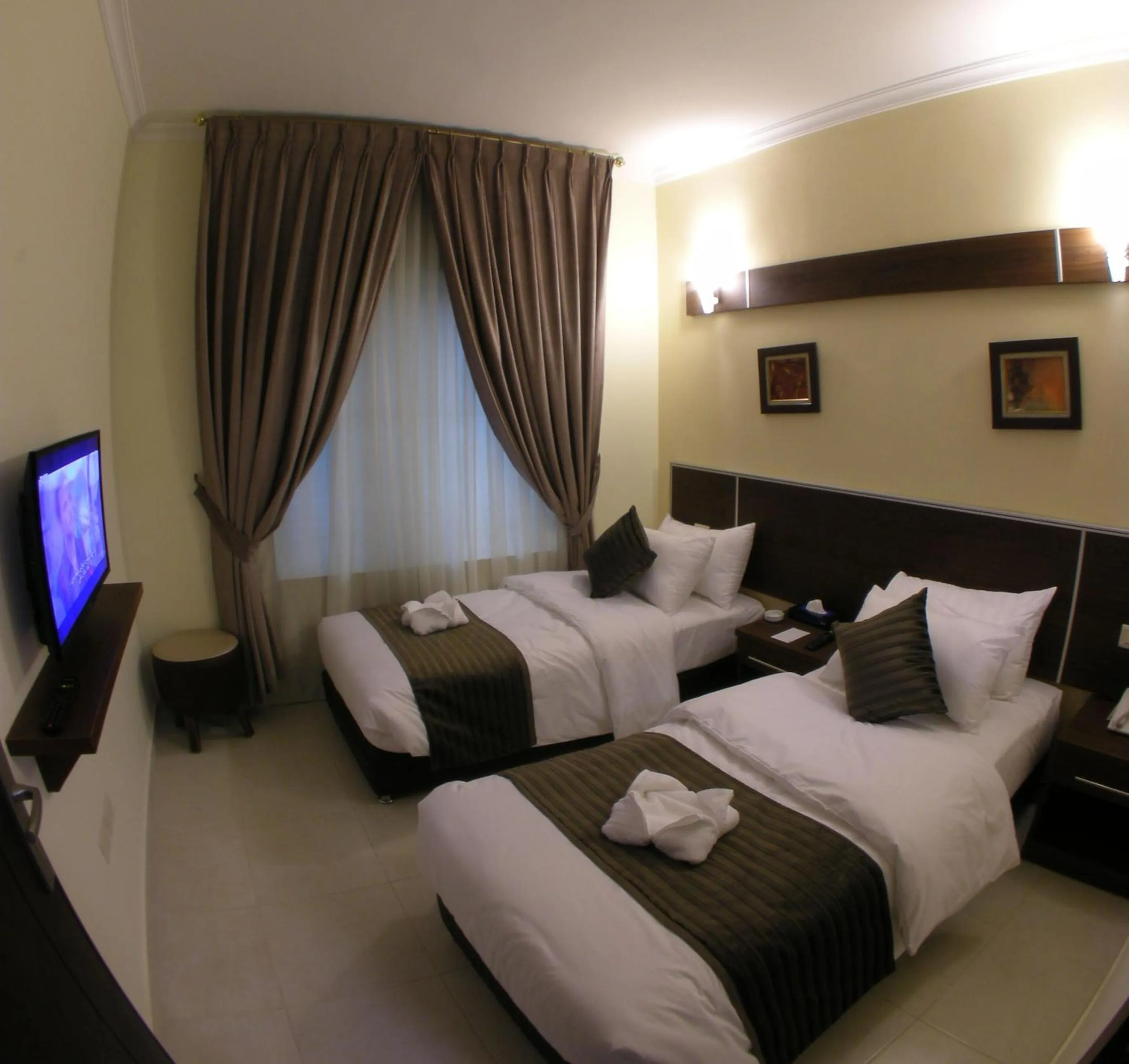 Bedroom, Bed in Ream Hotel Amman