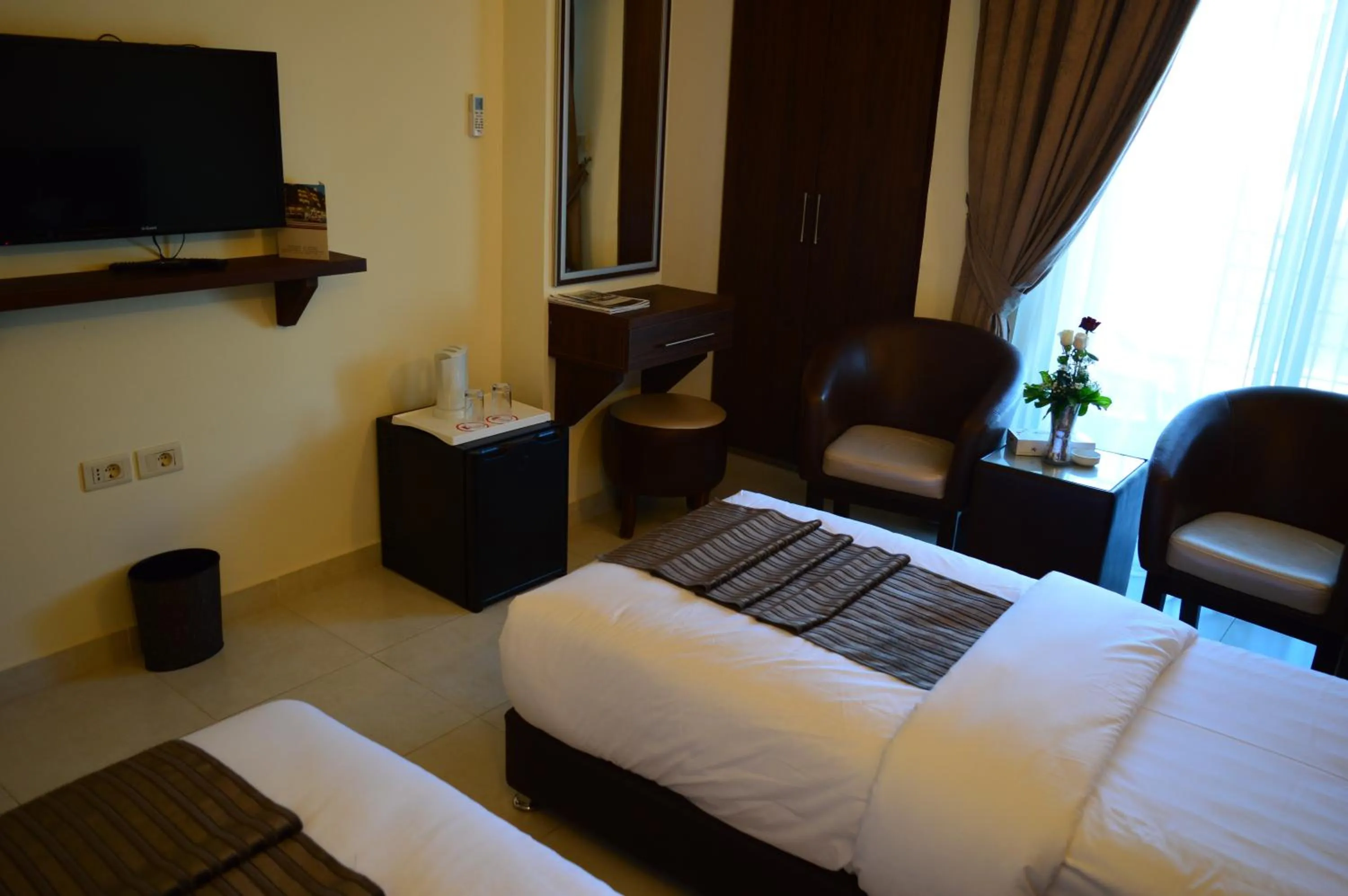 Bedroom, Bed in Ream Hotel Amman