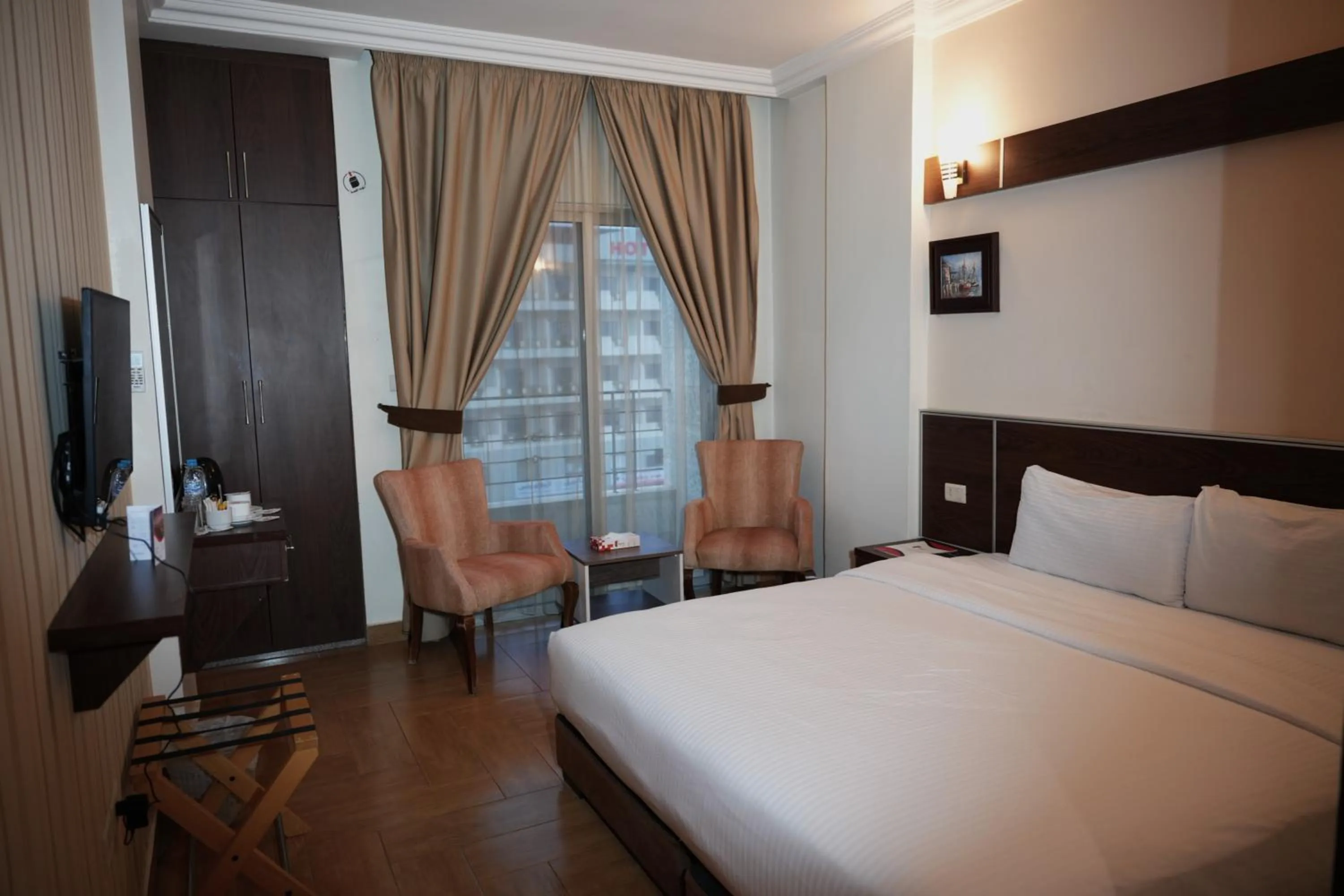 Bedroom, Bed in Ream Hotel Amman