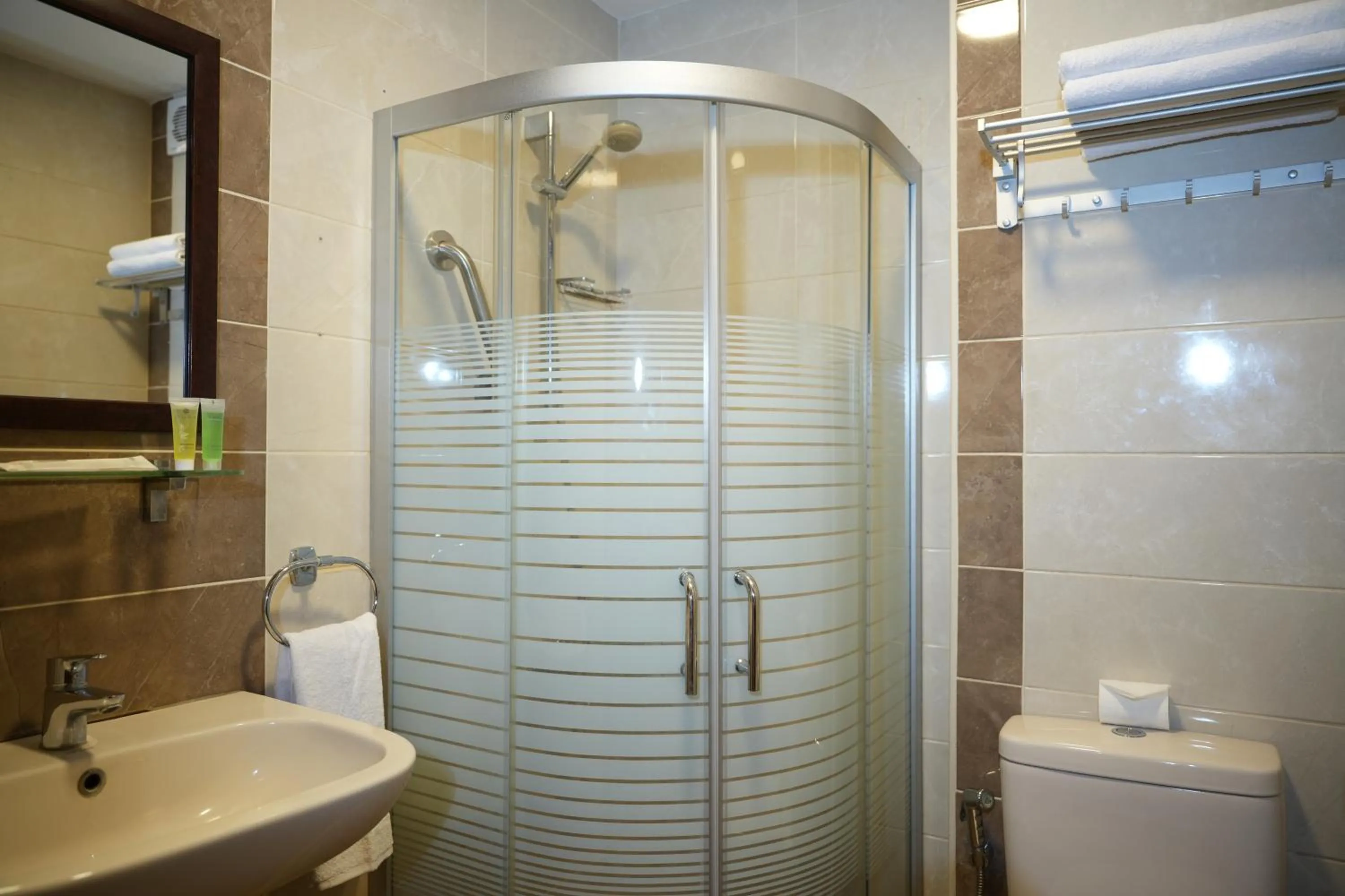 Bathroom in Ream Hotel Amman