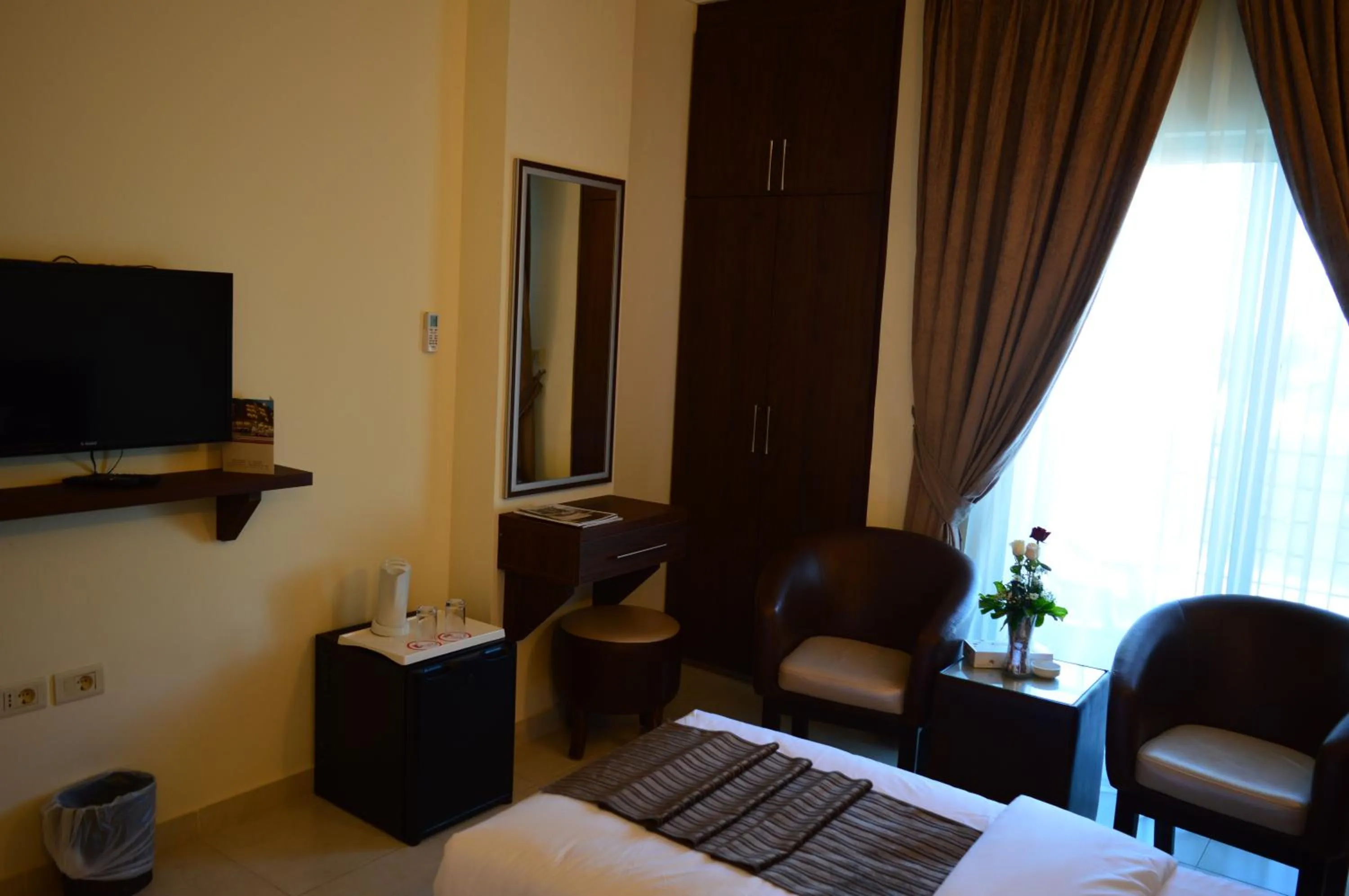 Bedroom, Bed in Ream Hotel Amman