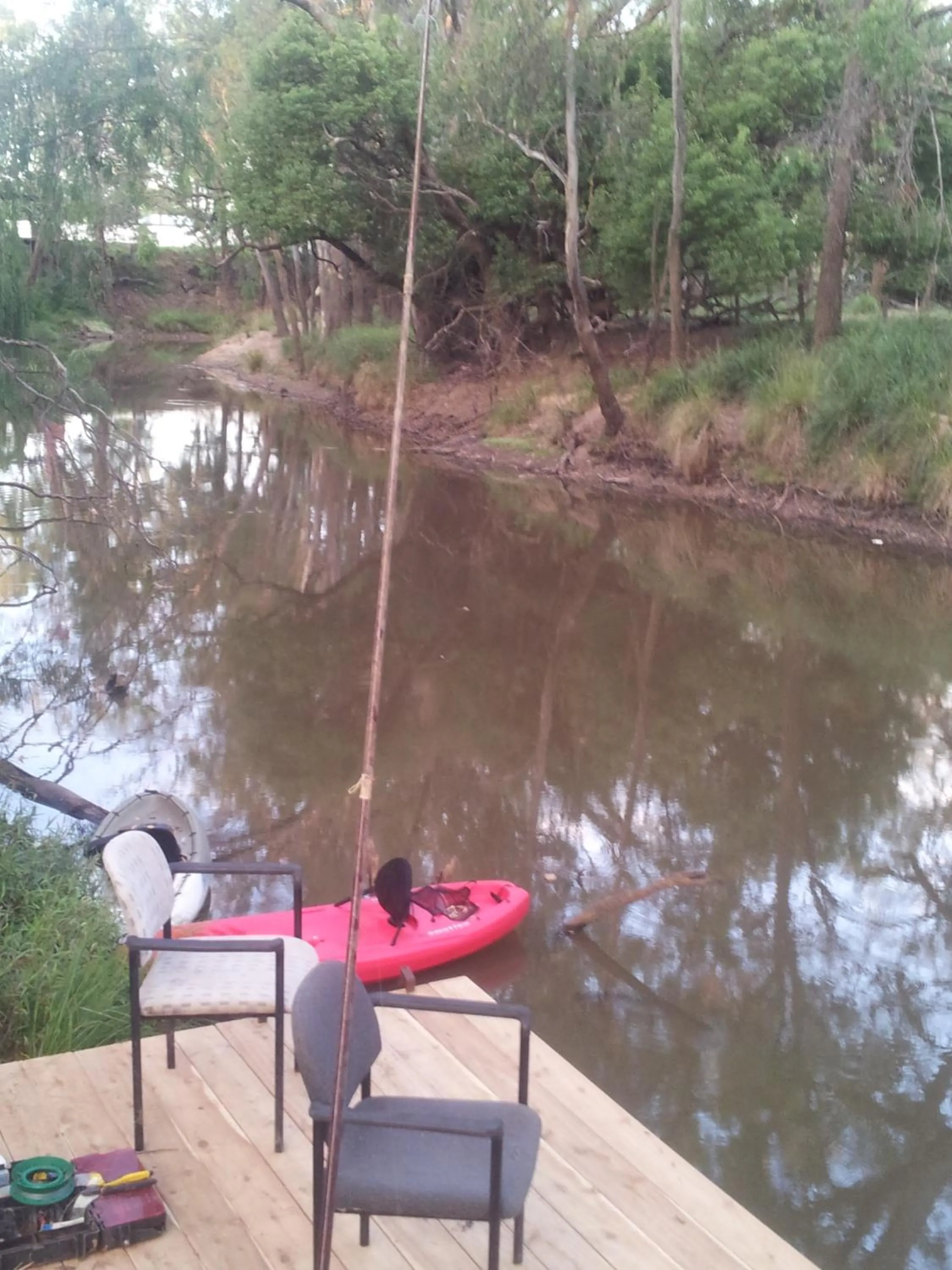 Fishing in The Laurels of Chinchilla