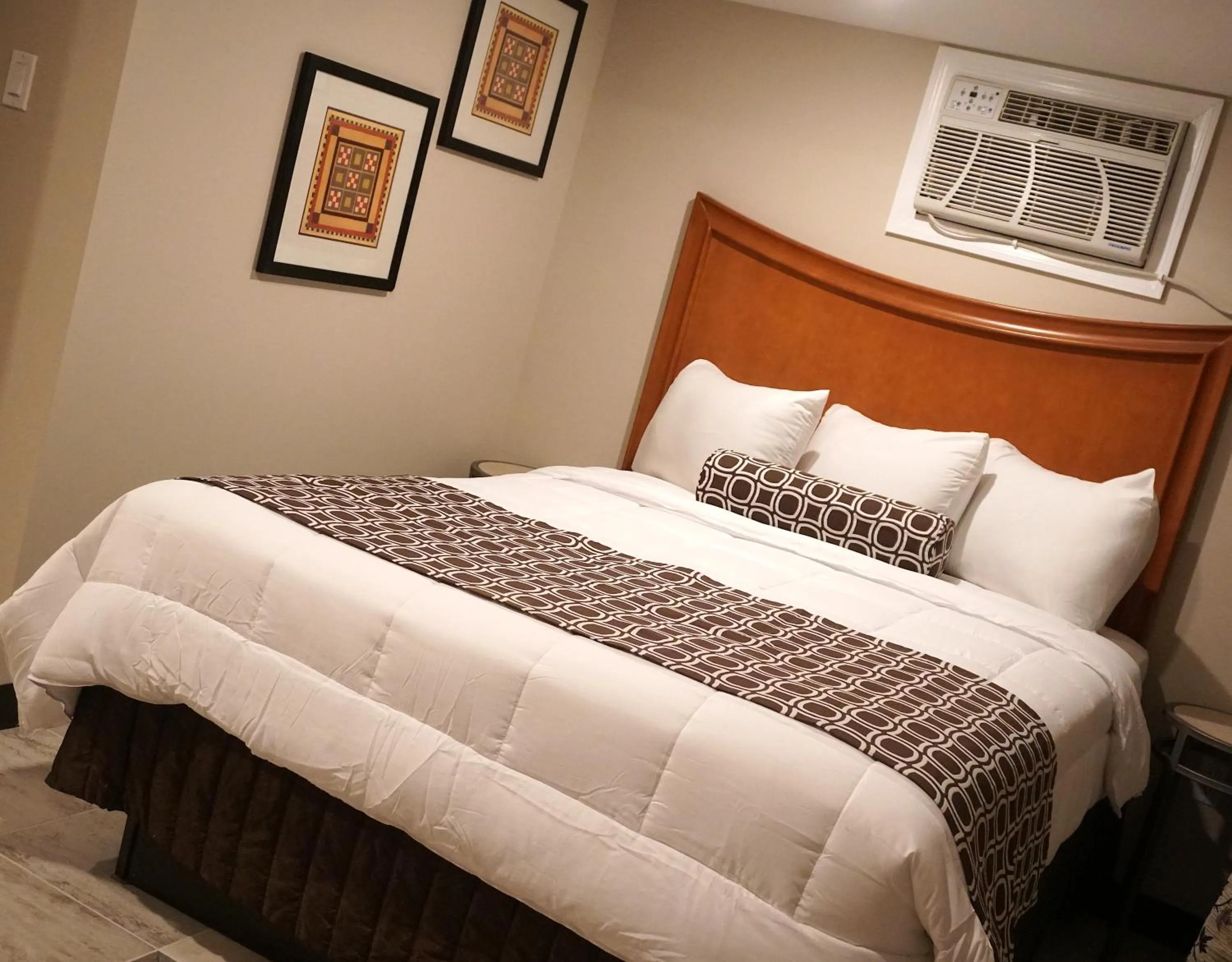 Bed in Beachside Resort