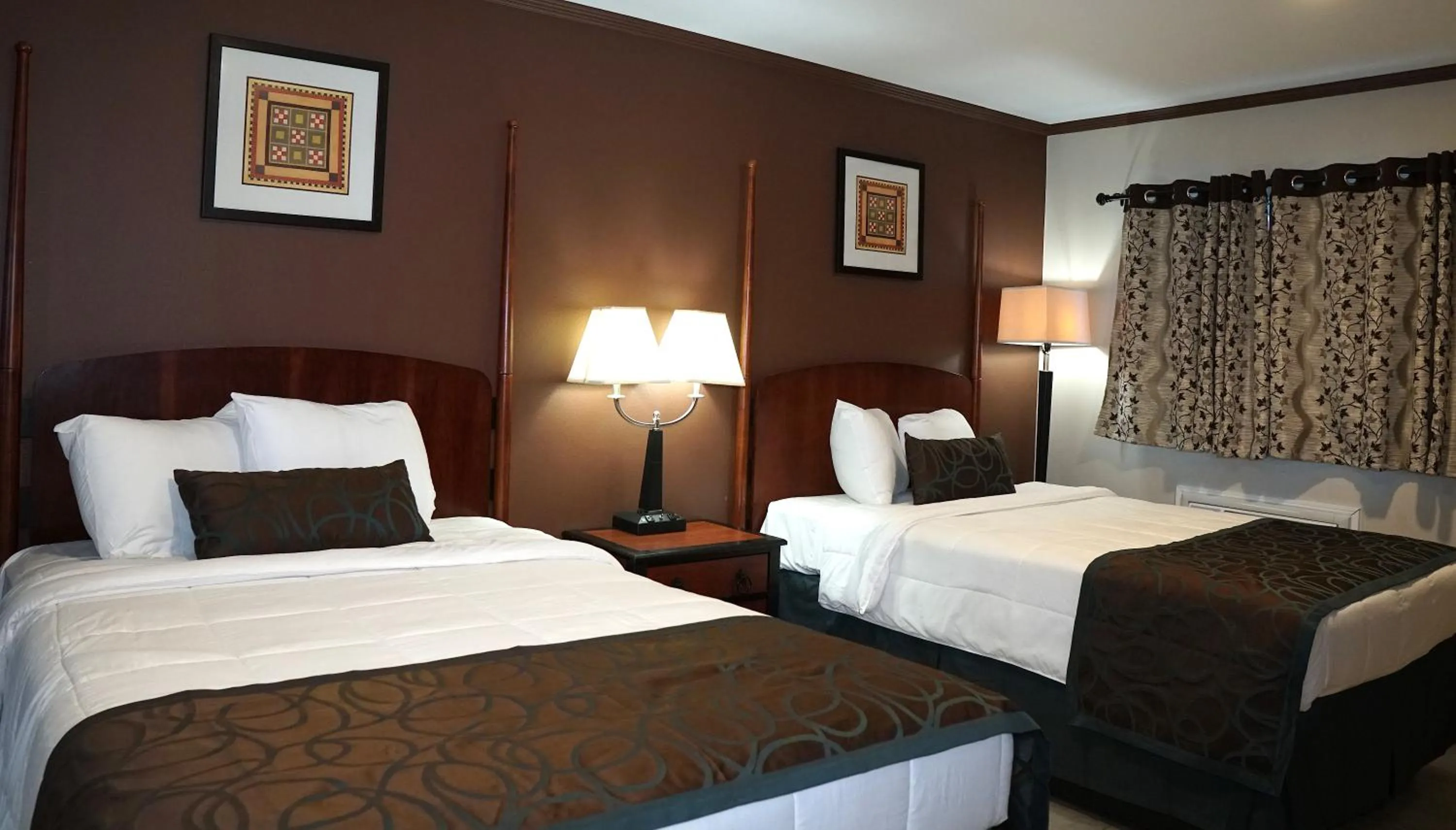 Bed in Beachside Resort