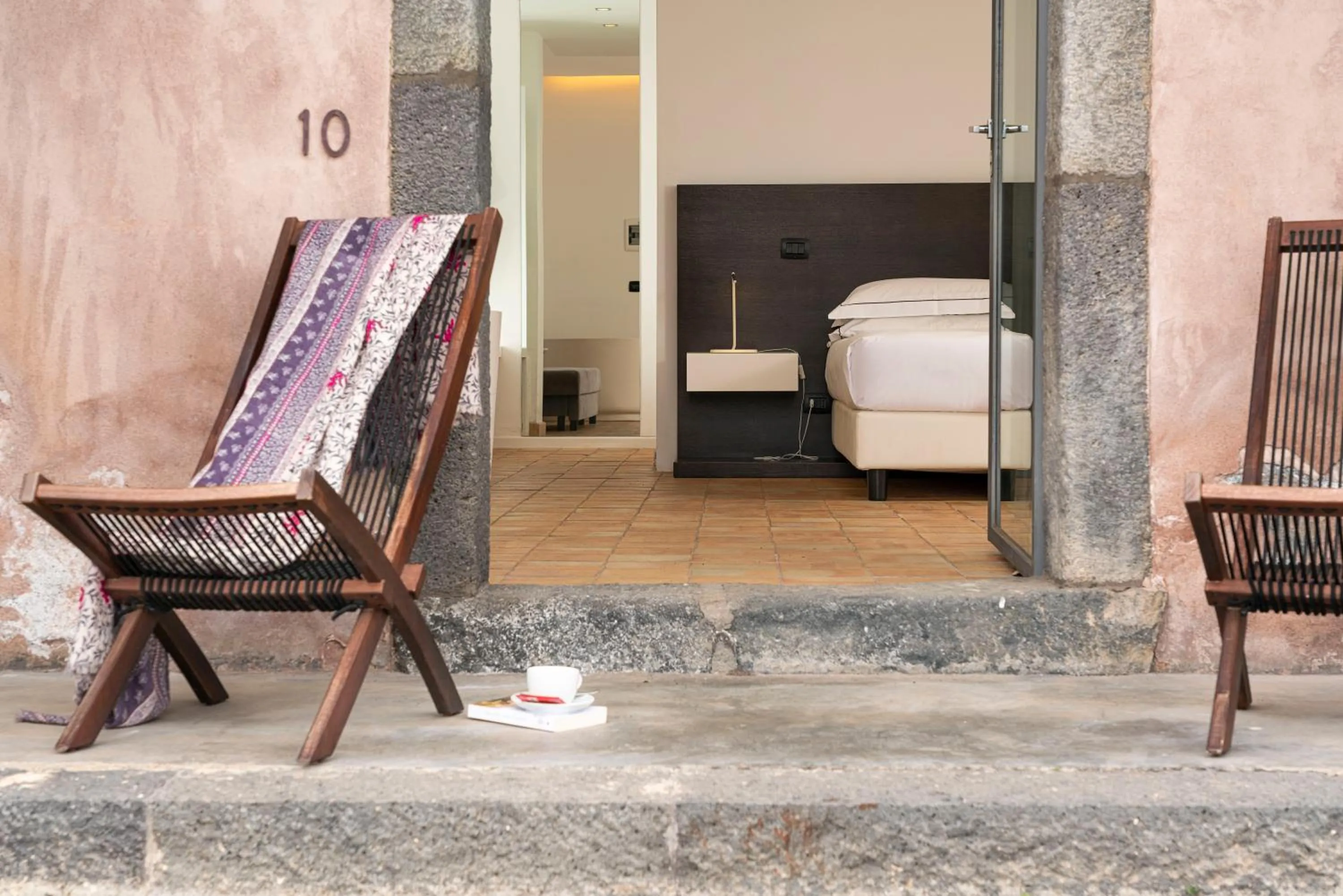 Patio in Ramo d'Aria Etna Boutique Hotel