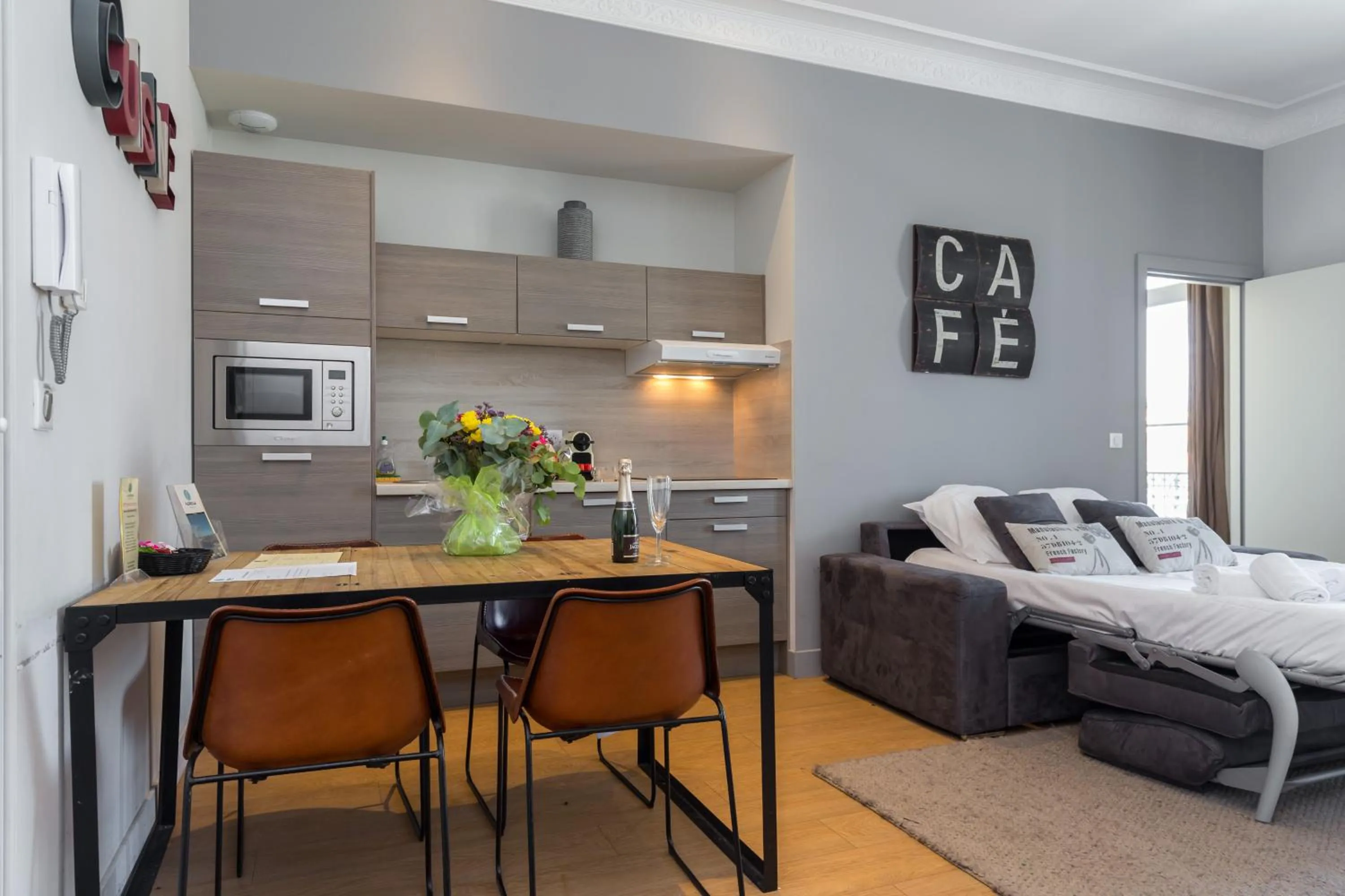 Living room in Florella Jean Jaures Apartment